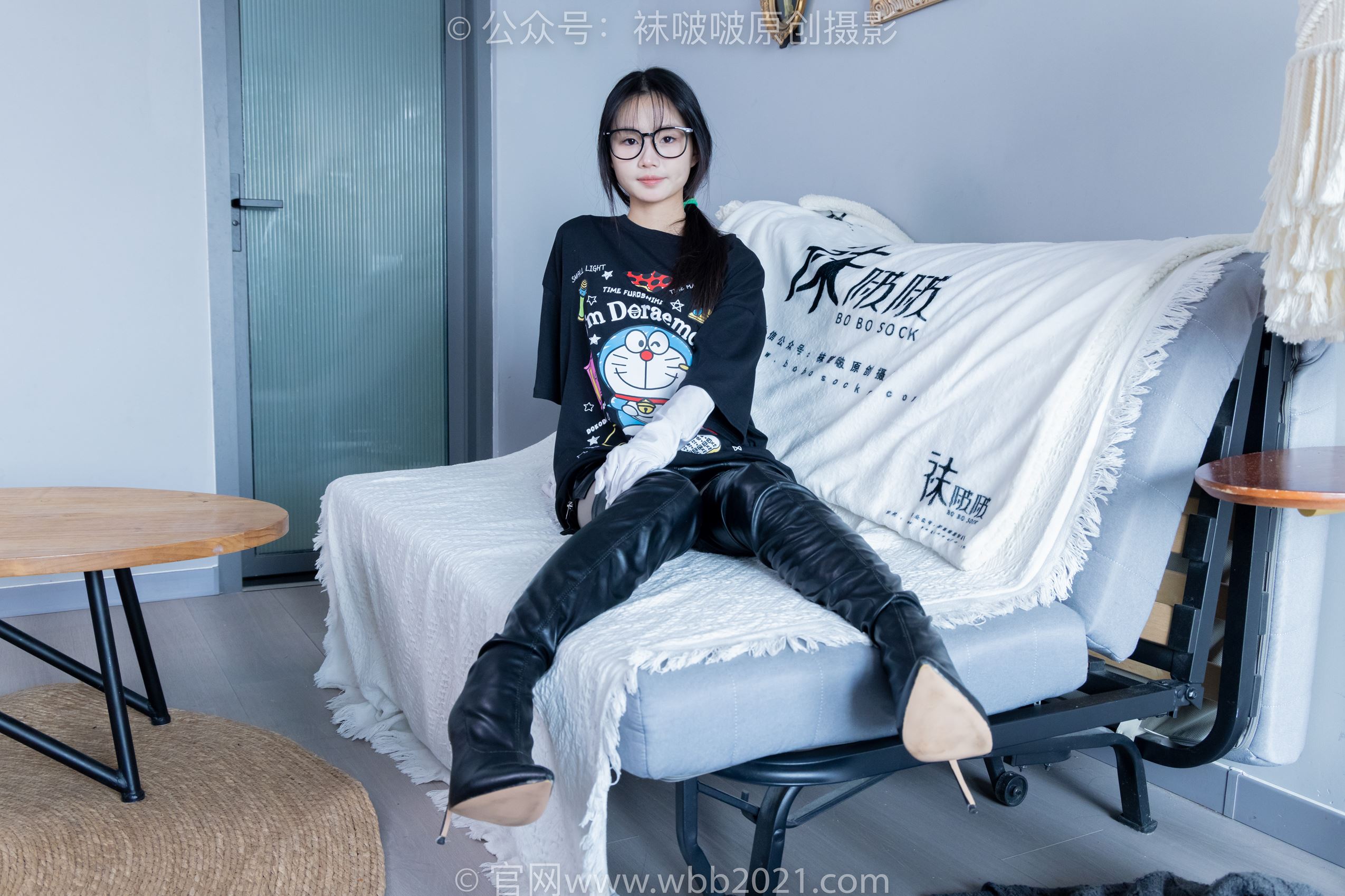 图片[33]-[BoBoSocks袜啵啵]NO.343 甜甜圈-高跟长靴、黑丝打底、肉丝[150P] – 速更版-美库