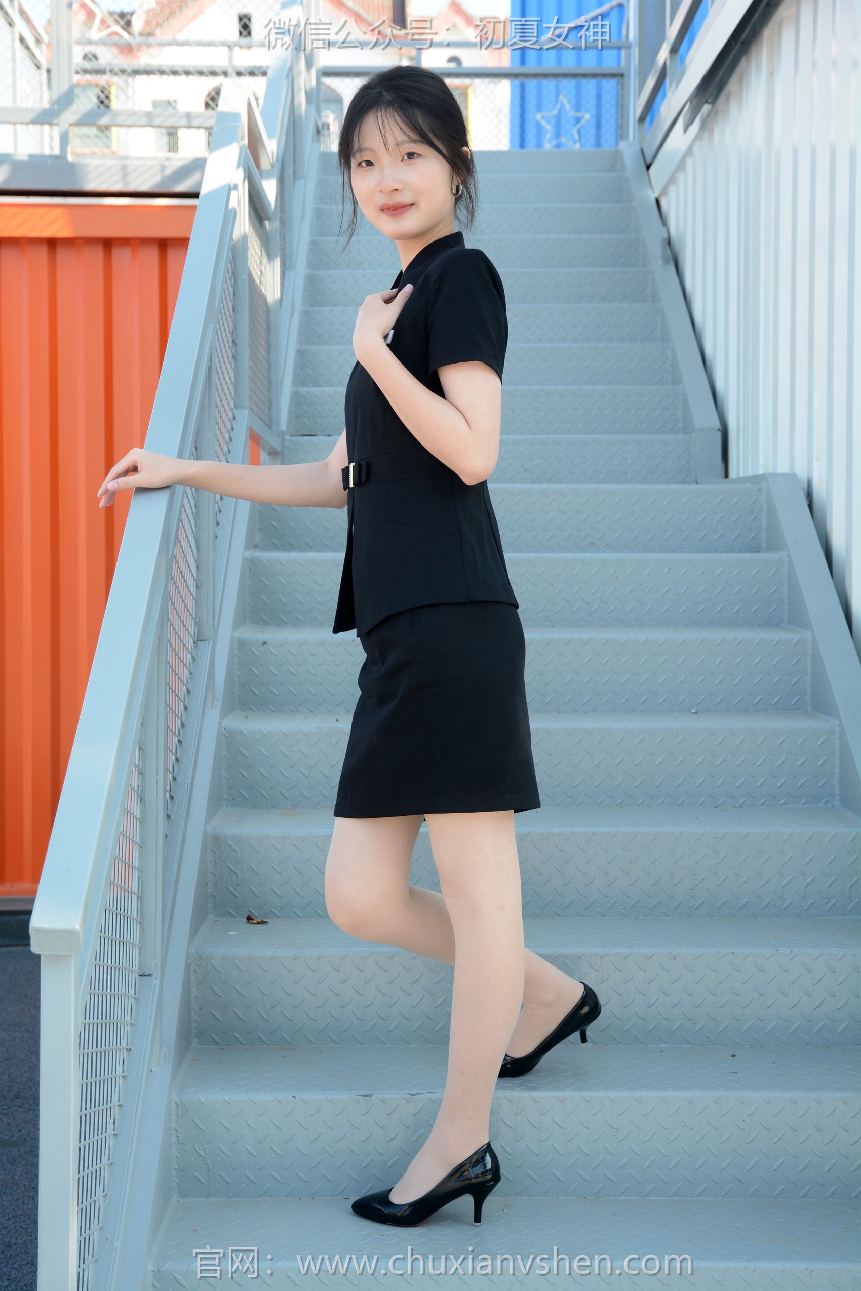图片[51]-初夏女神 NO.093 安妮 黑色西装[140P] – 速更版-美库