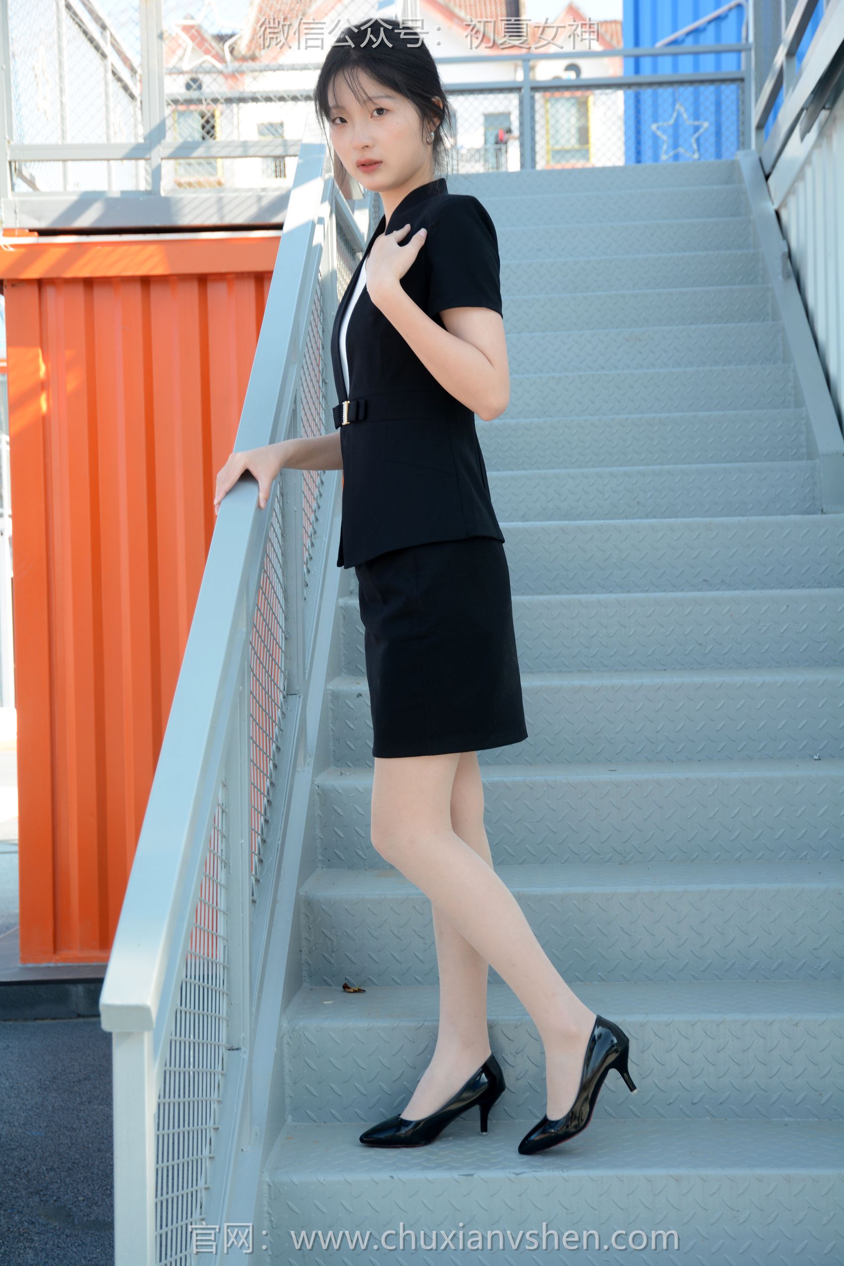 图片[55]-初夏女神 NO.093 安妮 黑色西装[140P] – 速更版-美库