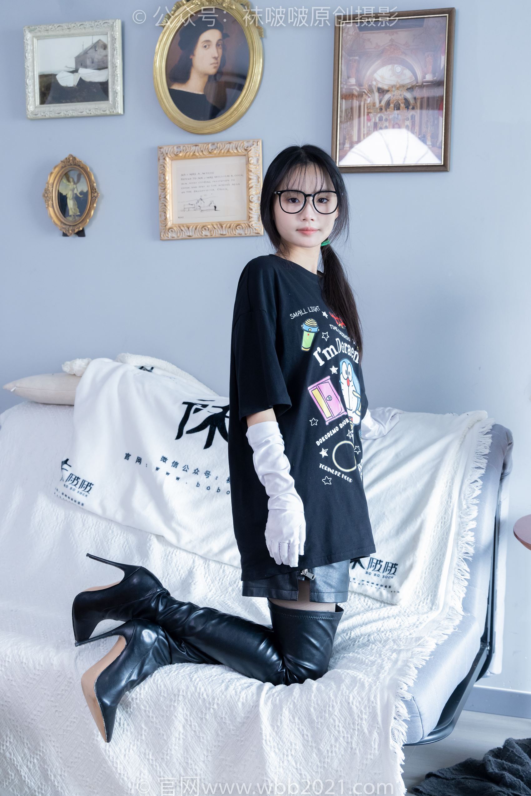 图片[48]-[BoBoSocks袜啵啵]NO.343 甜甜圈-高跟长靴、黑丝打底、肉丝[150P] – 速更版-美库