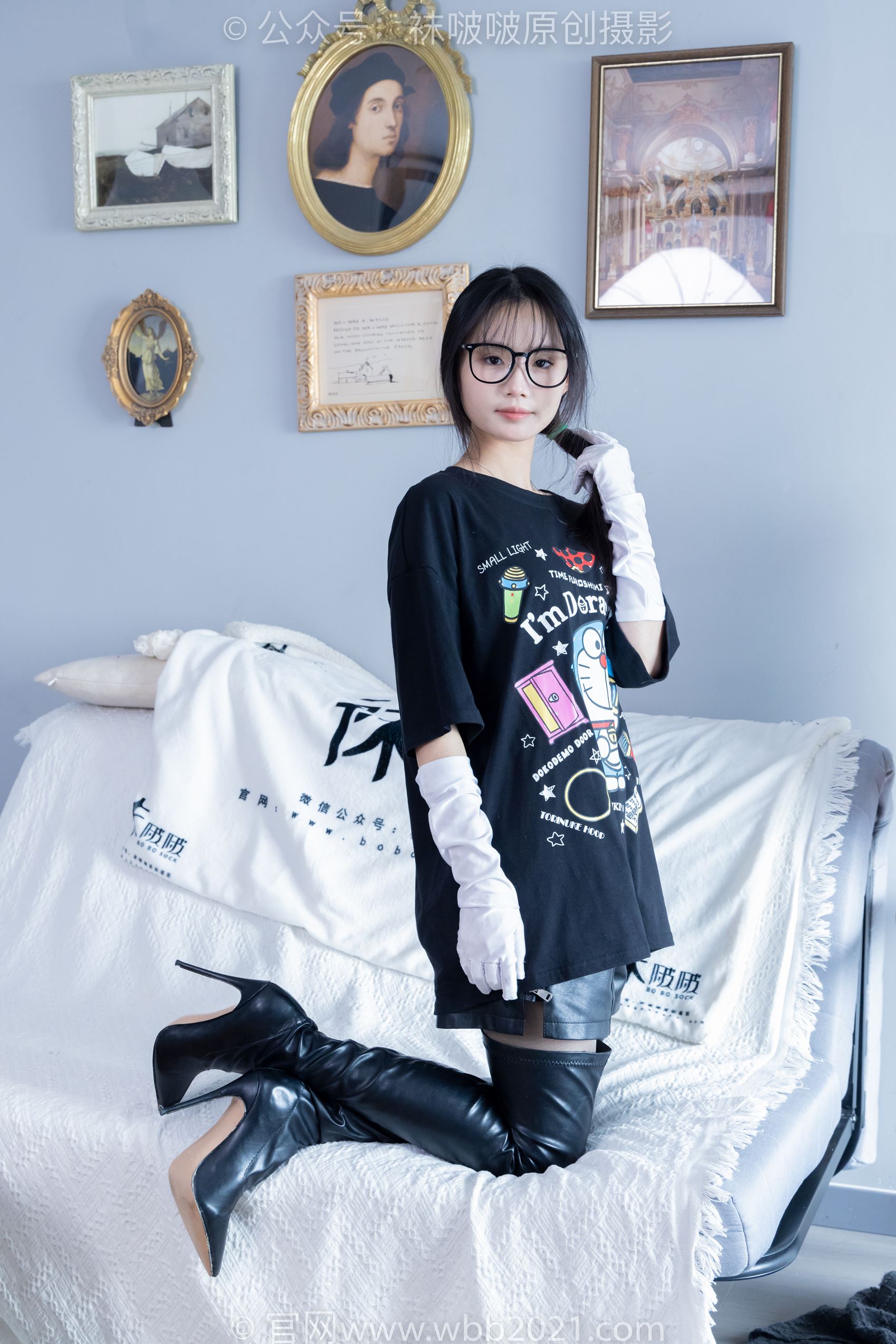 图片[49]-[BoBoSocks袜啵啵]NO.343 甜甜圈-高跟长靴、黑丝打底、肉丝[150P] – 速更版-美库