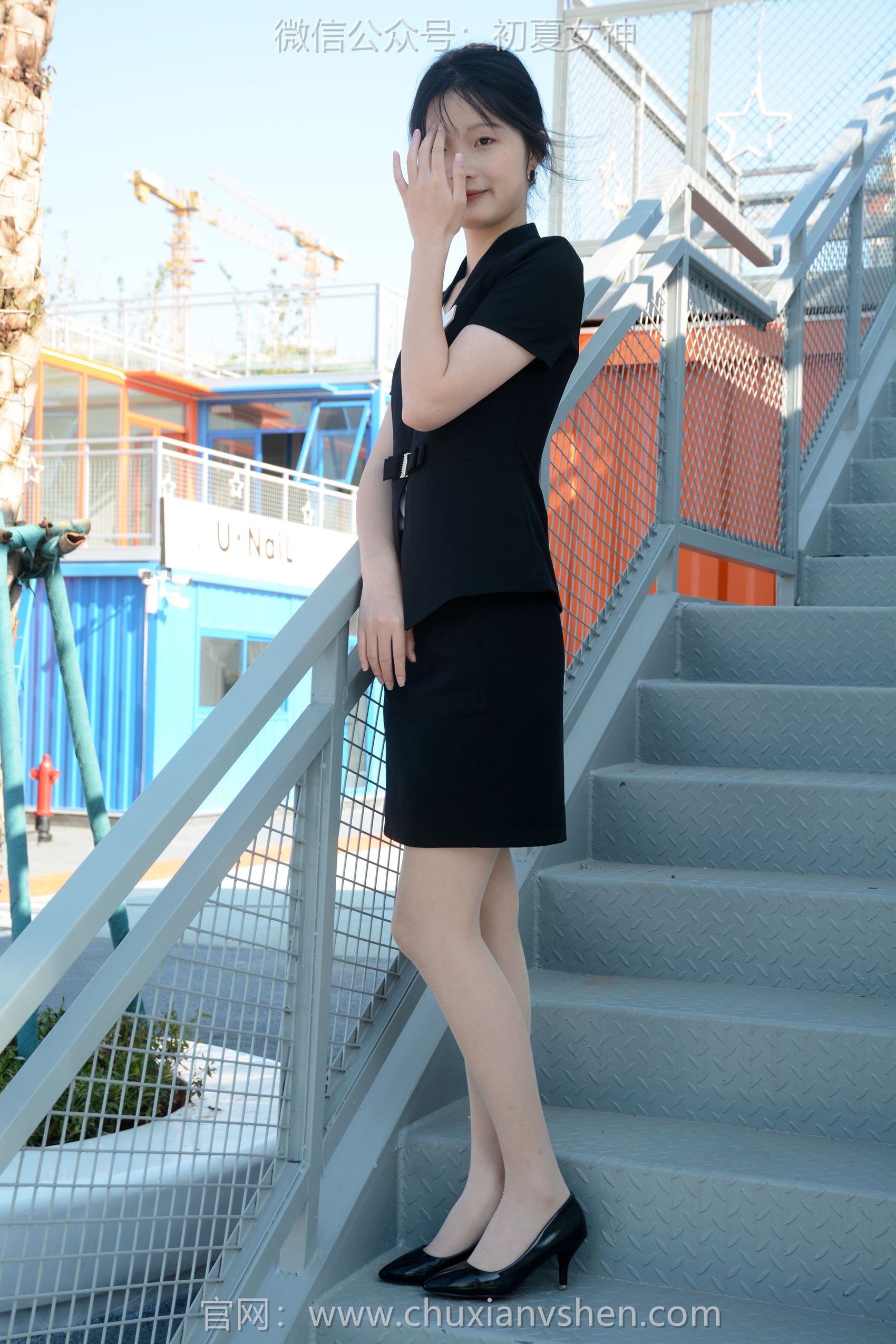 图片[62]-初夏女神 NO.093 安妮 黑色西装[140P] – 速更版-美库