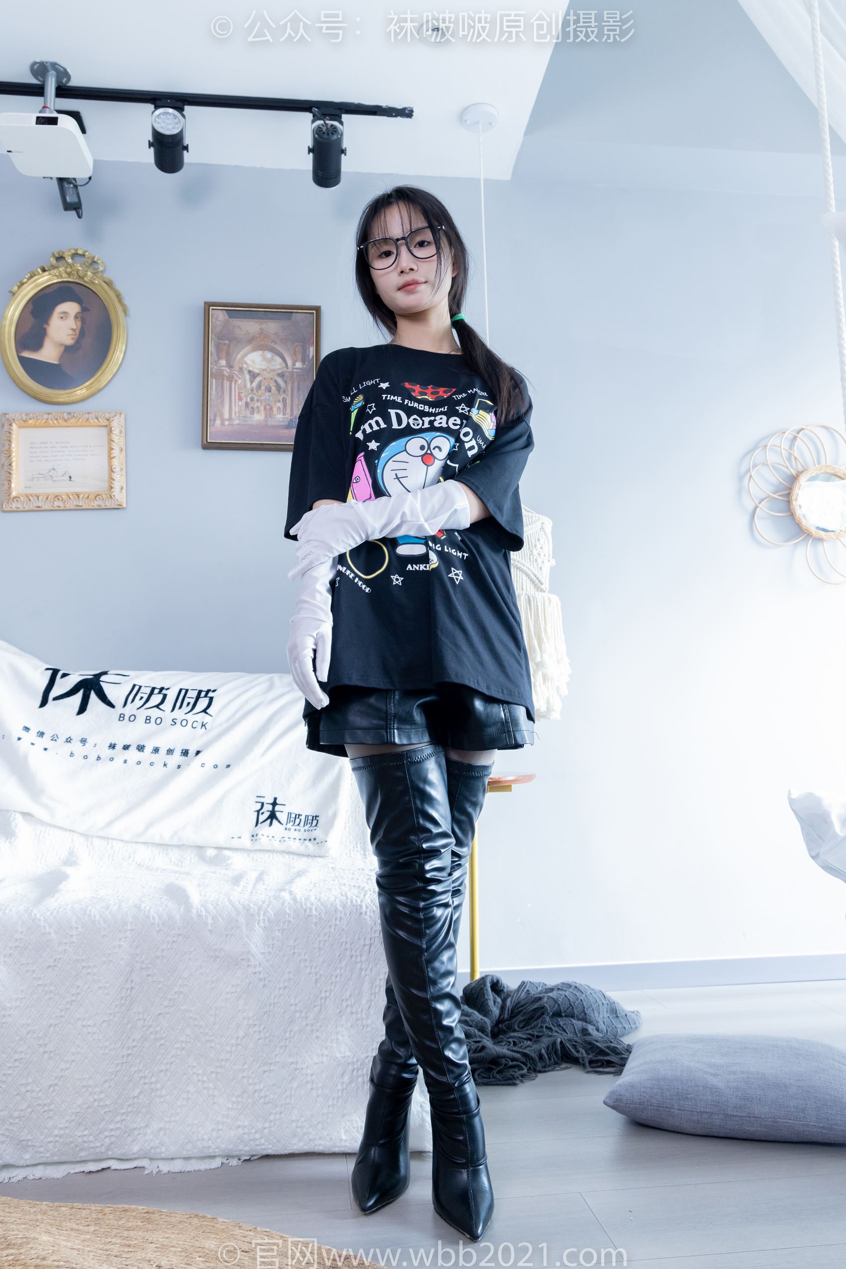 图片[56]-[BoBoSocks袜啵啵]NO.343 甜甜圈-高跟长靴、黑丝打底、肉丝[150P] – 速更版-美库