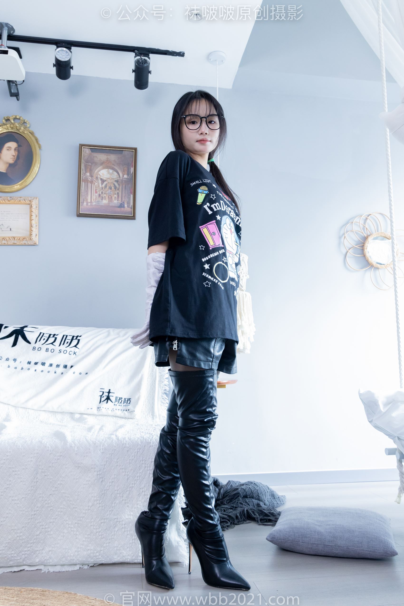 图片[58]-[BoBoSocks袜啵啵]NO.343 甜甜圈-高跟长靴、黑丝打底、肉丝[150P] – 速更版-美库