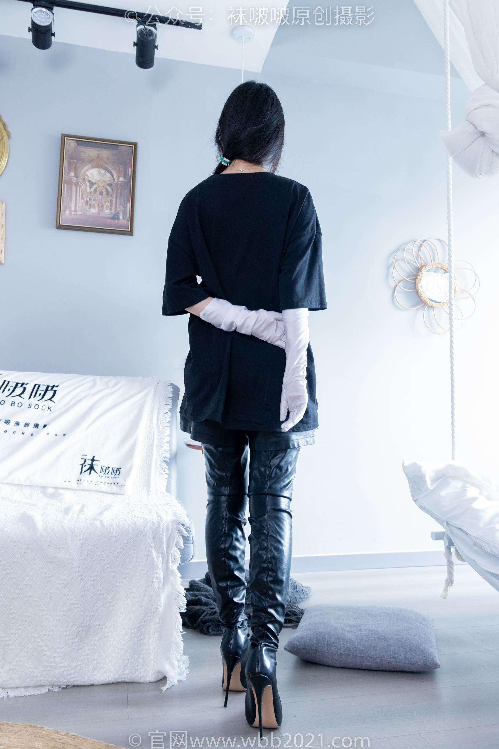 图片[60]-[BoBoSocks袜啵啵]NO.343 甜甜圈-高跟长靴、黑丝打底、肉丝[150P] – 速更版-美库