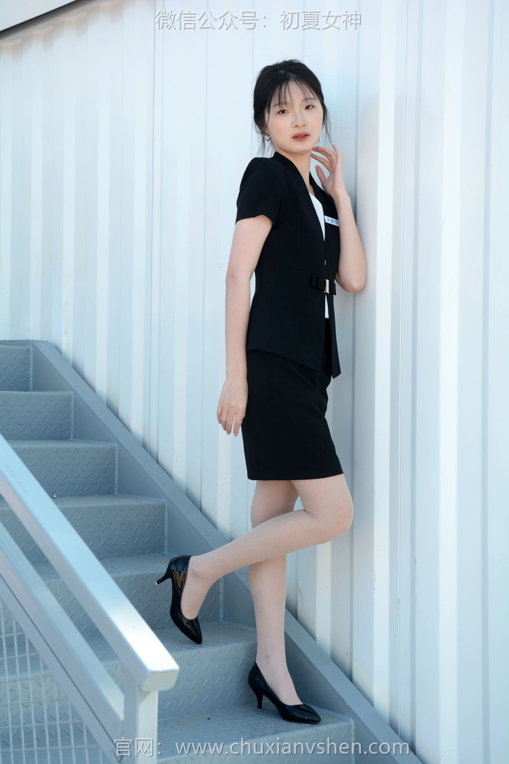 图片[72]-初夏女神 NO.093 安妮 黑色西装[140P] – 速更版-美库