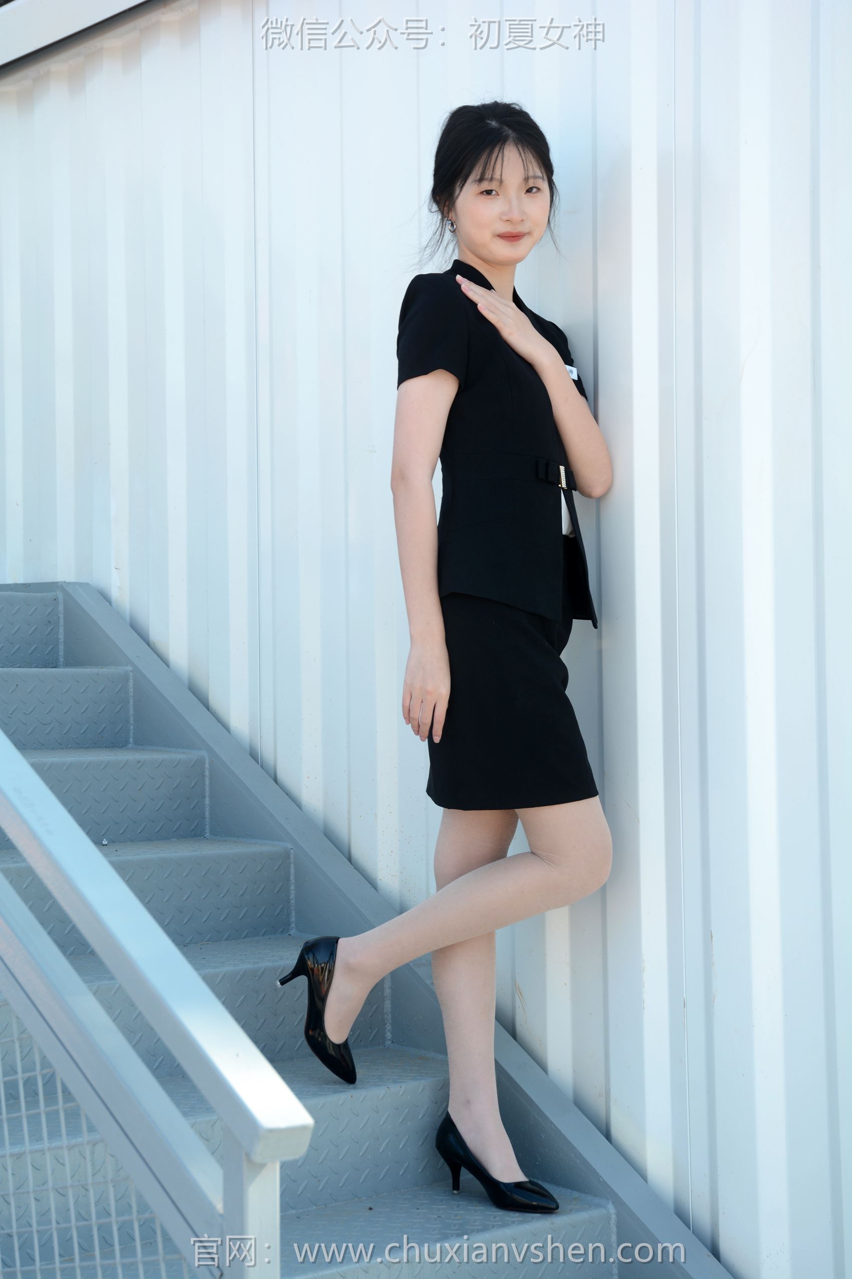 图片[73]-初夏女神 NO.093 安妮 黑色西装[140P] – 速更版-美库