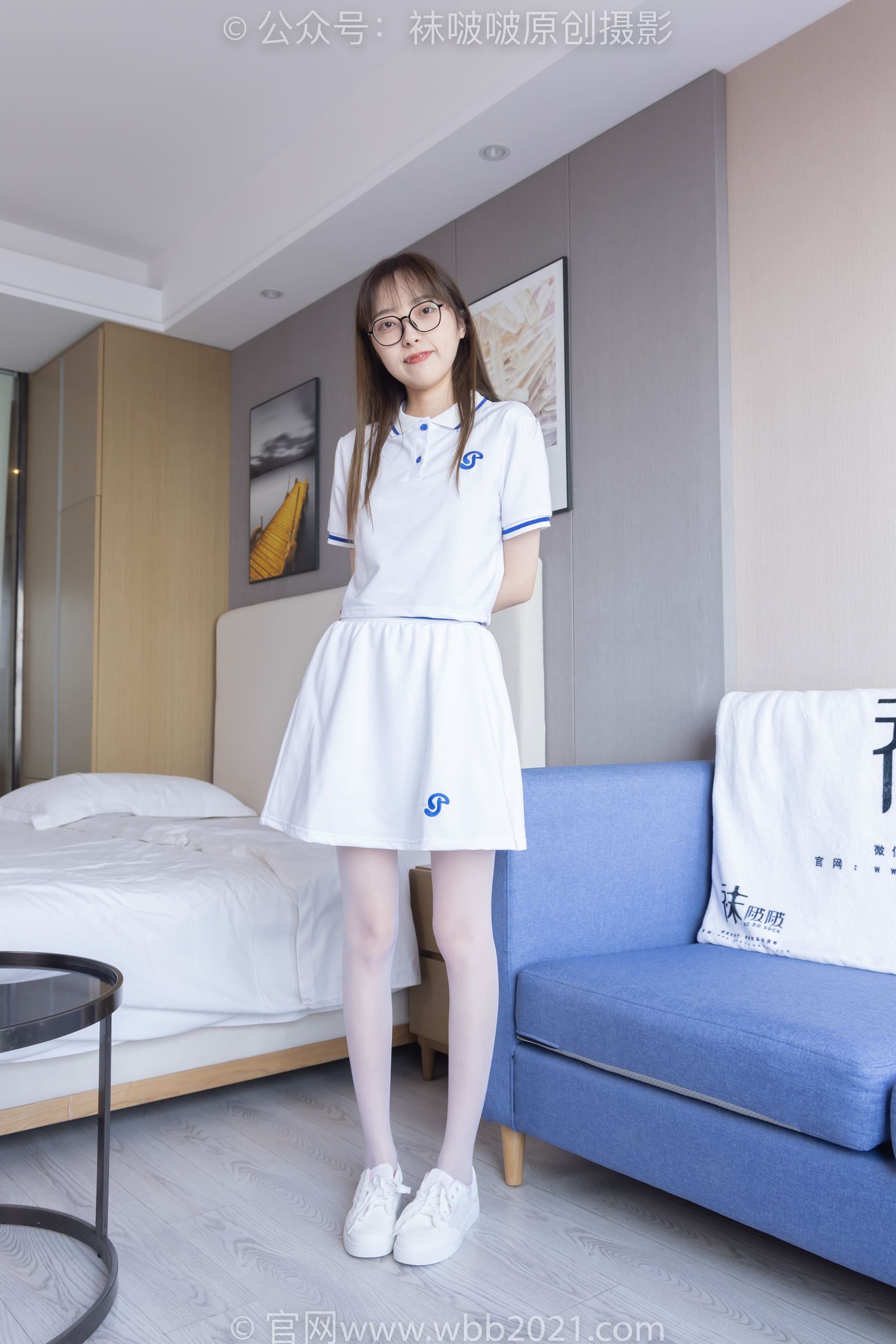 图片[10]-[BoBoSocks袜啵啵]NO.344 稚予-板鞋、平底鞋、白丝[150P] – 速更版-美库