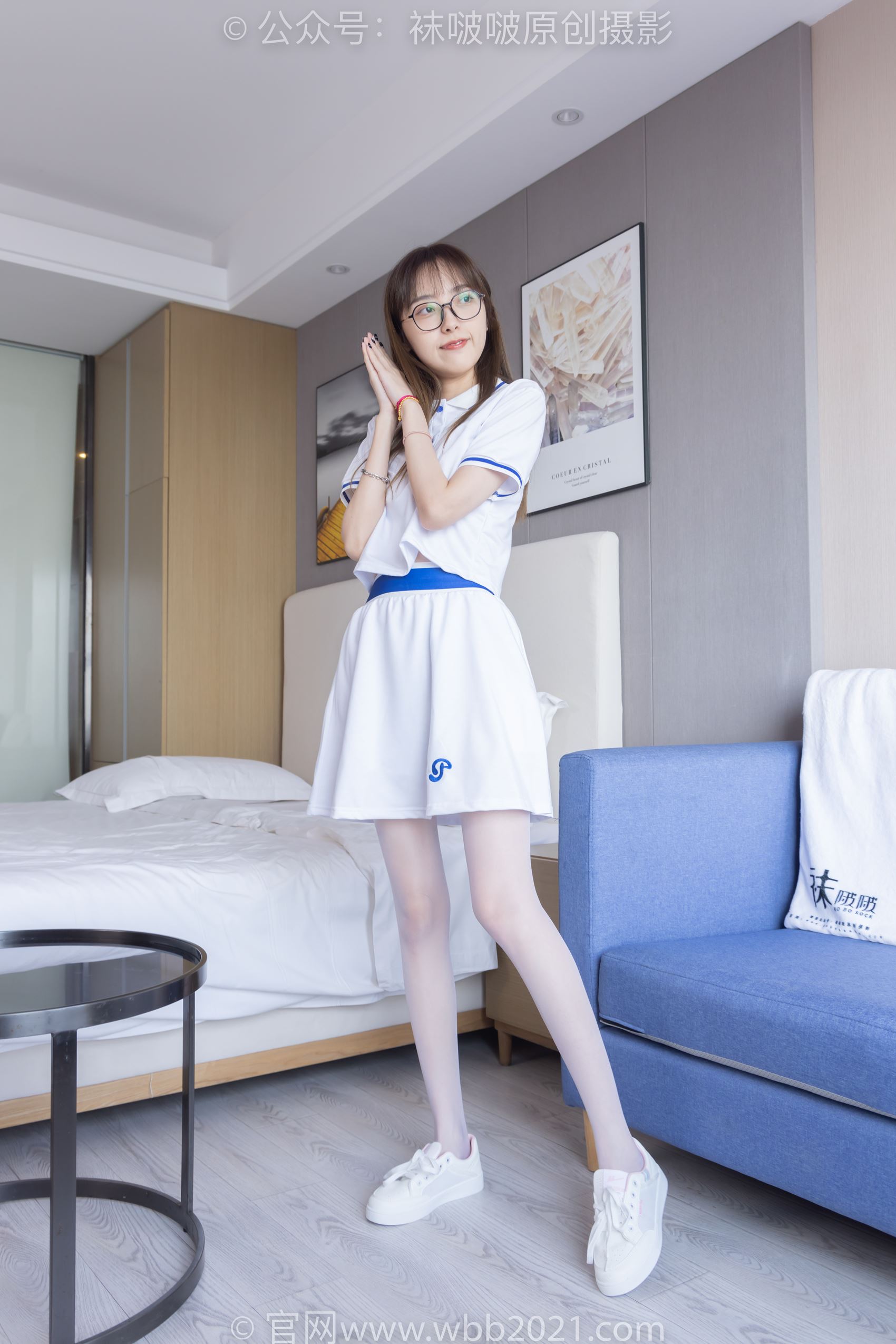 图片[11]-[BoBoSocks袜啵啵]NO.344 稚予-板鞋、平底鞋、白丝[150P] – 速更版-美库