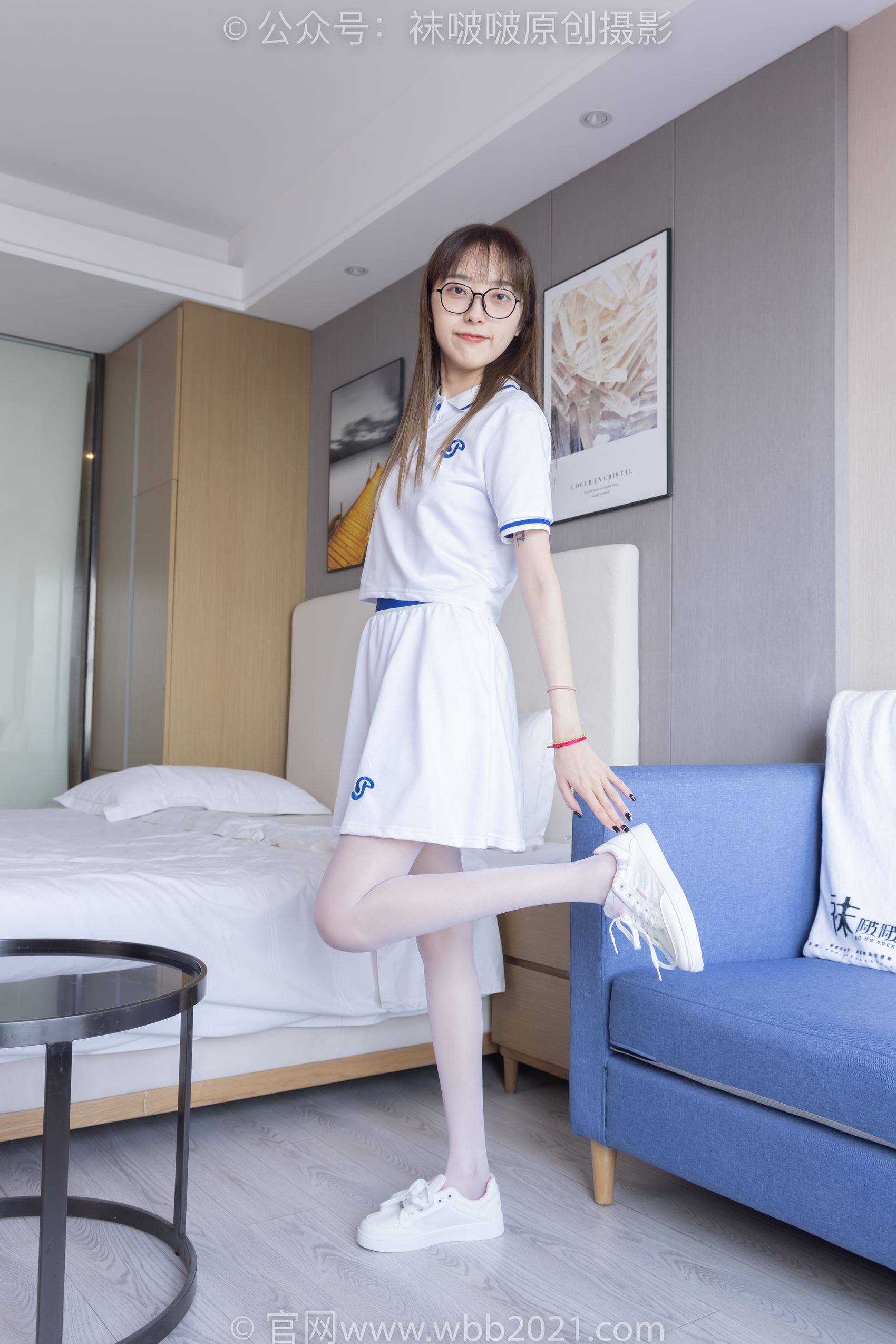 图片[12]-[BoBoSocks袜啵啵]NO.344 稚予-板鞋、平底鞋、白丝[150P] – 速更版-美库