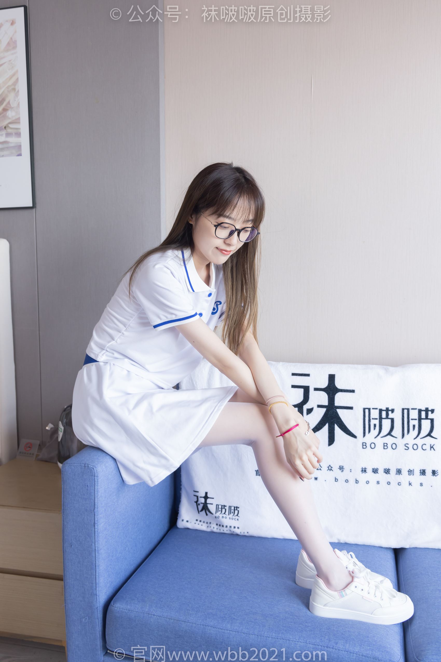 图片[23]-[BoBoSocks袜啵啵]NO.344 稚予-板鞋、平底鞋、白丝[150P] – 速更版-美库