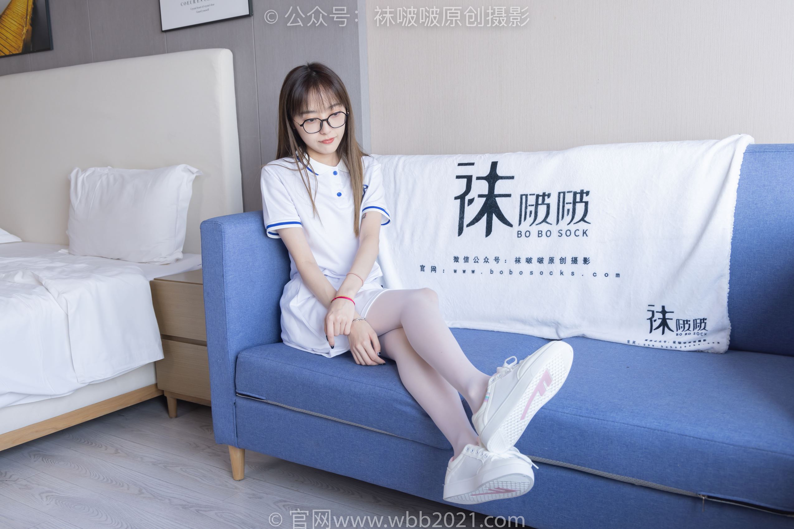 图片[43]-[BoBoSocks袜啵啵]NO.344 稚予-板鞋、平底鞋、白丝[150P] – 速更版-美库