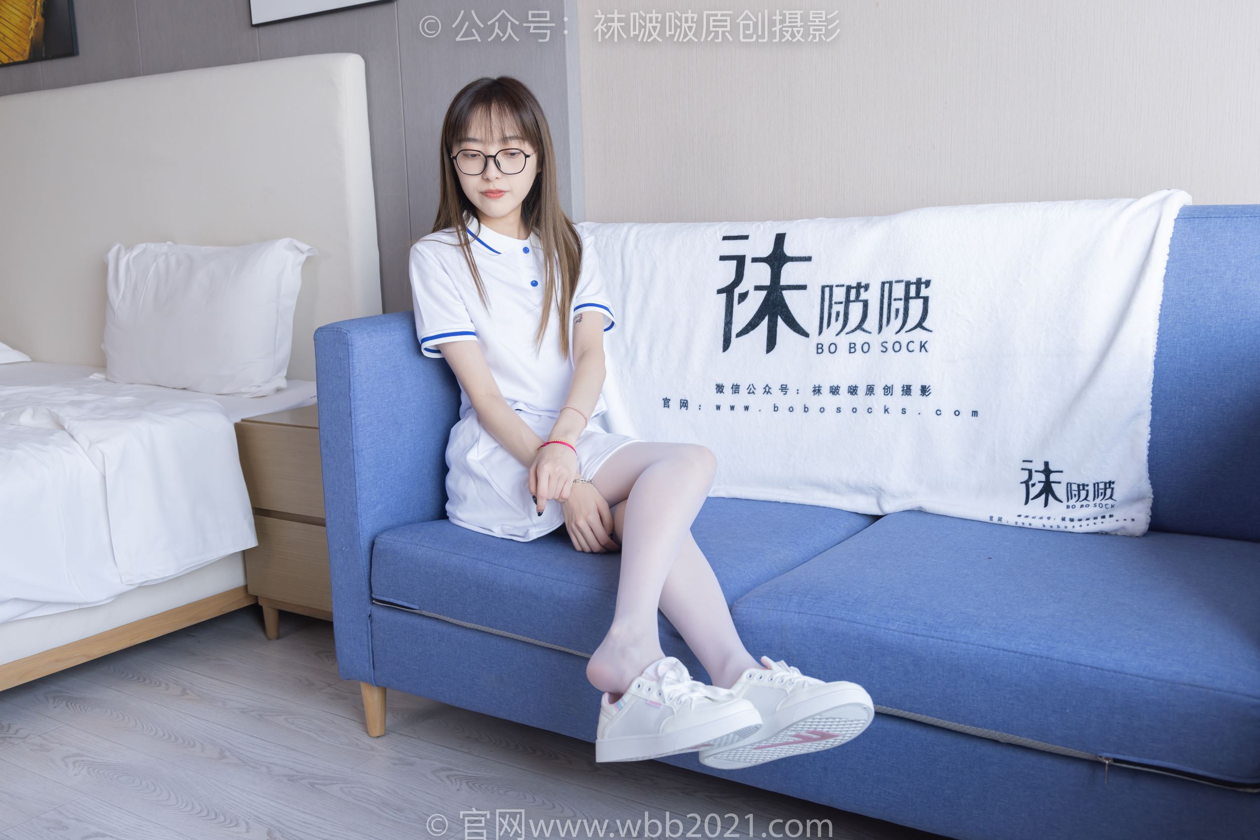 图片[44]-[BoBoSocks袜啵啵]NO.344 稚予-板鞋、平底鞋、白丝[150P] – 速更版-美库