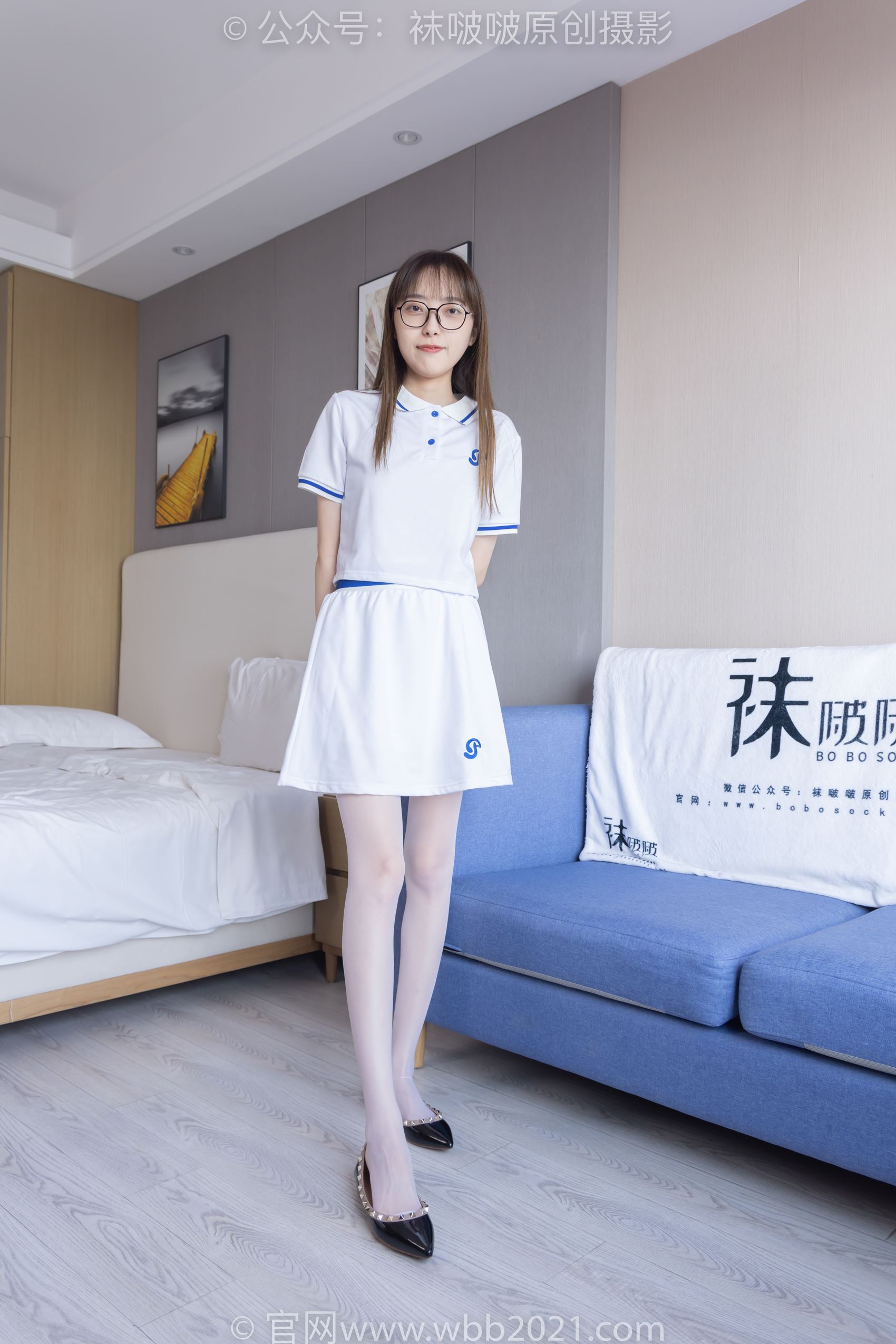 图片[51]-[BoBoSocks袜啵啵]NO.344 稚予-板鞋、平底鞋、白丝[150P] – 速更版-美库