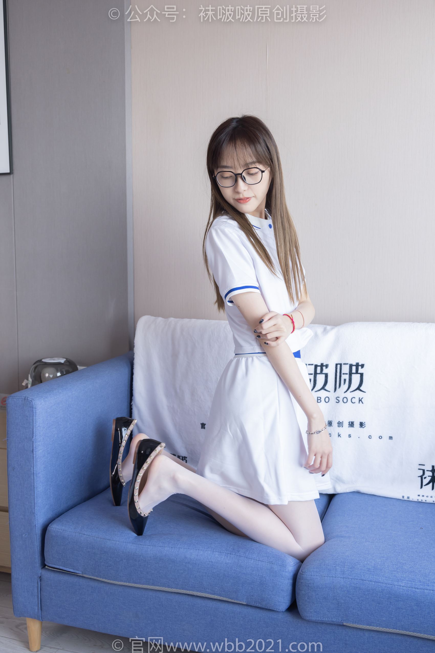 图片[70]-[BoBoSocks袜啵啵]NO.344 稚予-板鞋、平底鞋、白丝[150P] – 速更版-美库