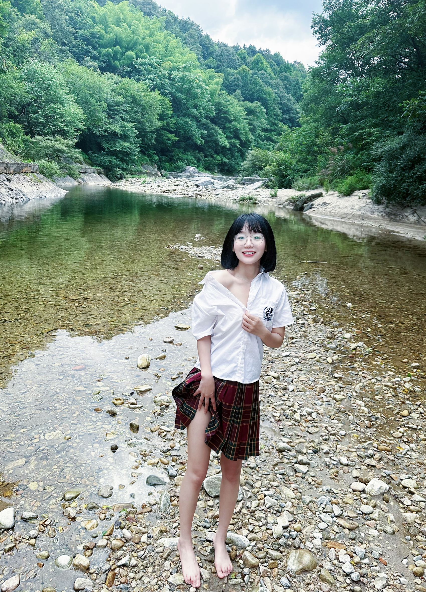 图片[12]-动漫博主@胜利的小生活微密圈系列 -户外小溪 [12P] – 速更版-美库