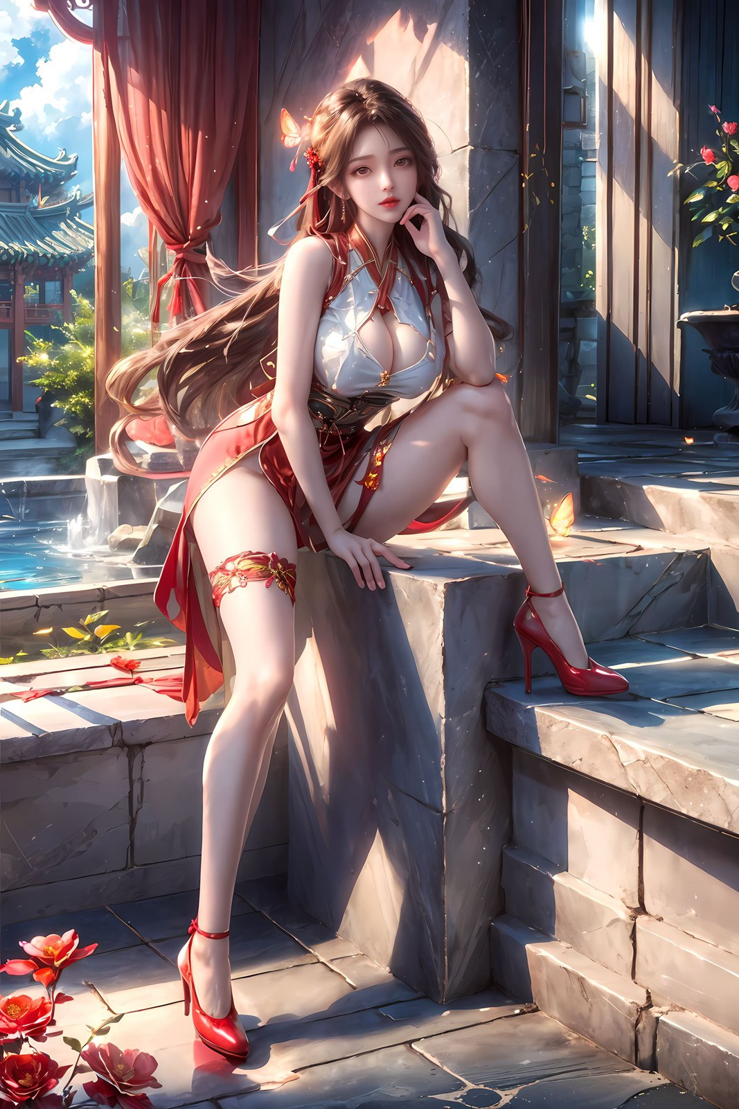 图片[13]-AI绘画 172 完美世界-火灵儿[12P] – 速更版-美库