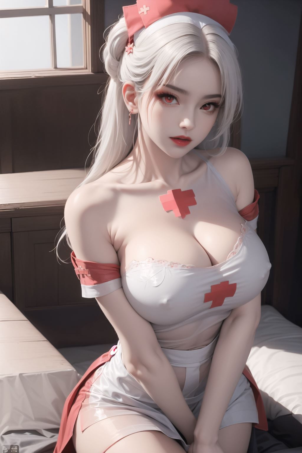 图片[40]-AI绘画 173 纯欲护士[102P] – 速更版-美库