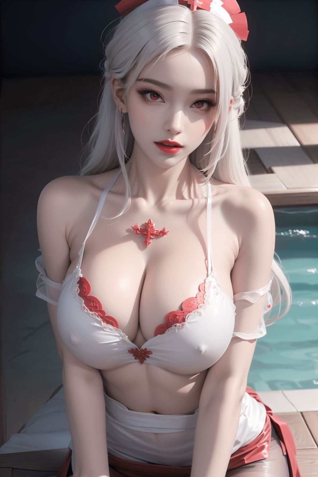 图片[45]-AI绘画 173 纯欲护士[102P] – 速更版-美库