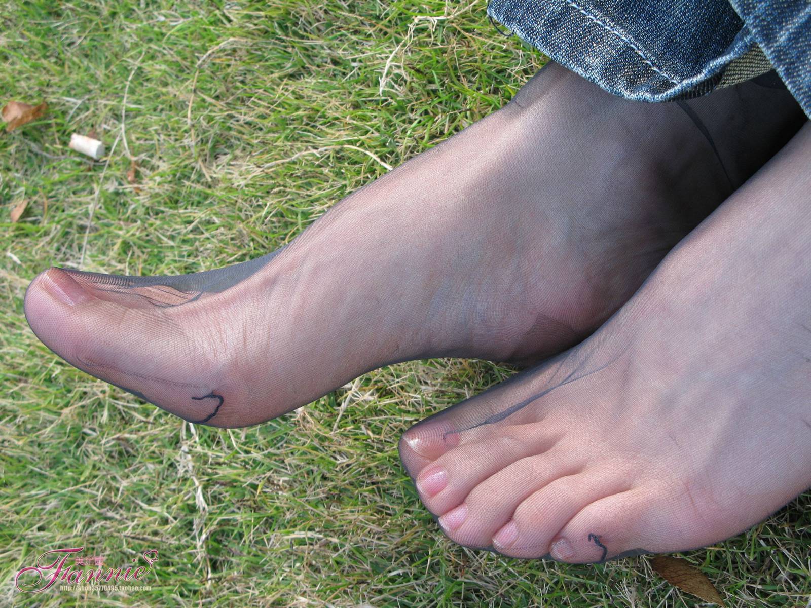 图片[17]-Fannie芬妮每足园 No.364 窃窃私语灰丝 [88P] – 速更版-美库