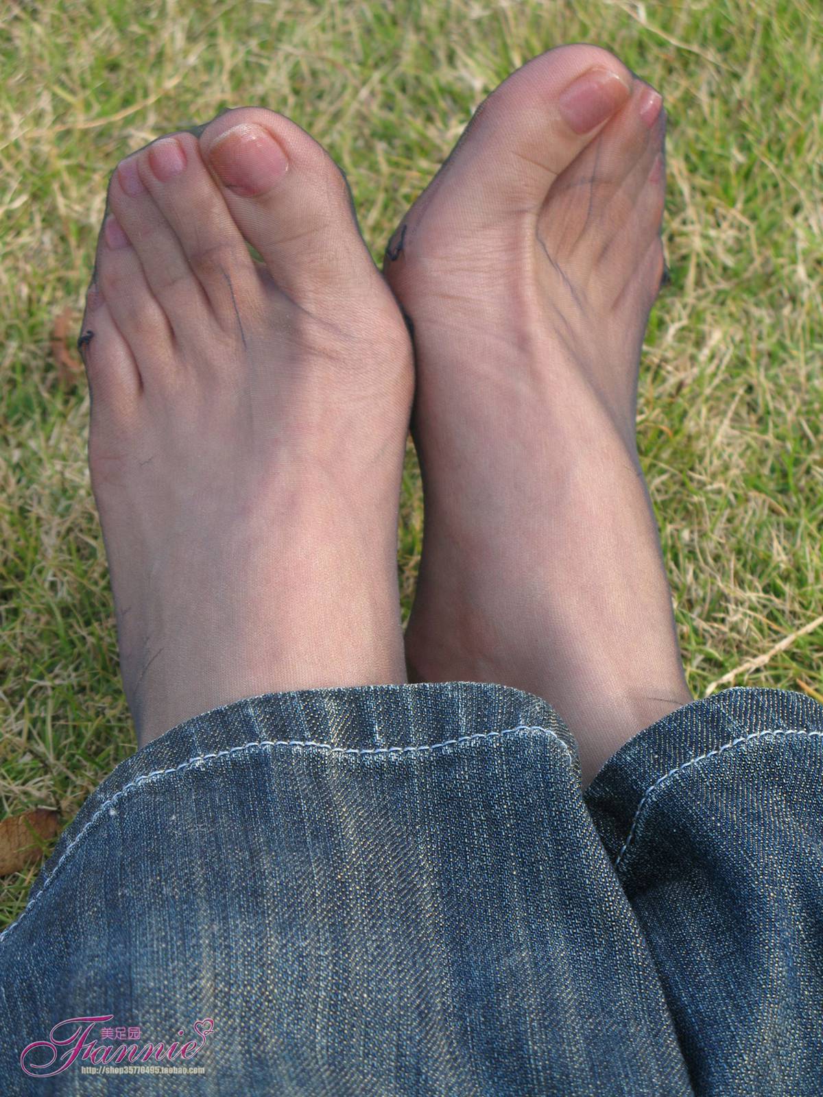 图片[21]-Fannie芬妮每足园 No.364 窃窃私语灰丝 [88P] – 速更版-美库