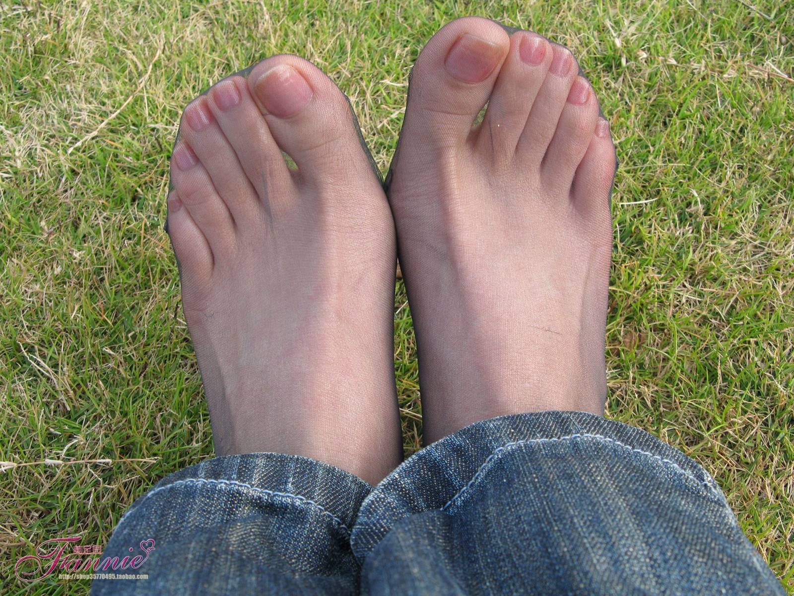 图片[50]-Fannie芬妮每足园 No.364 窃窃私语灰丝 [88P] – 速更版-美库