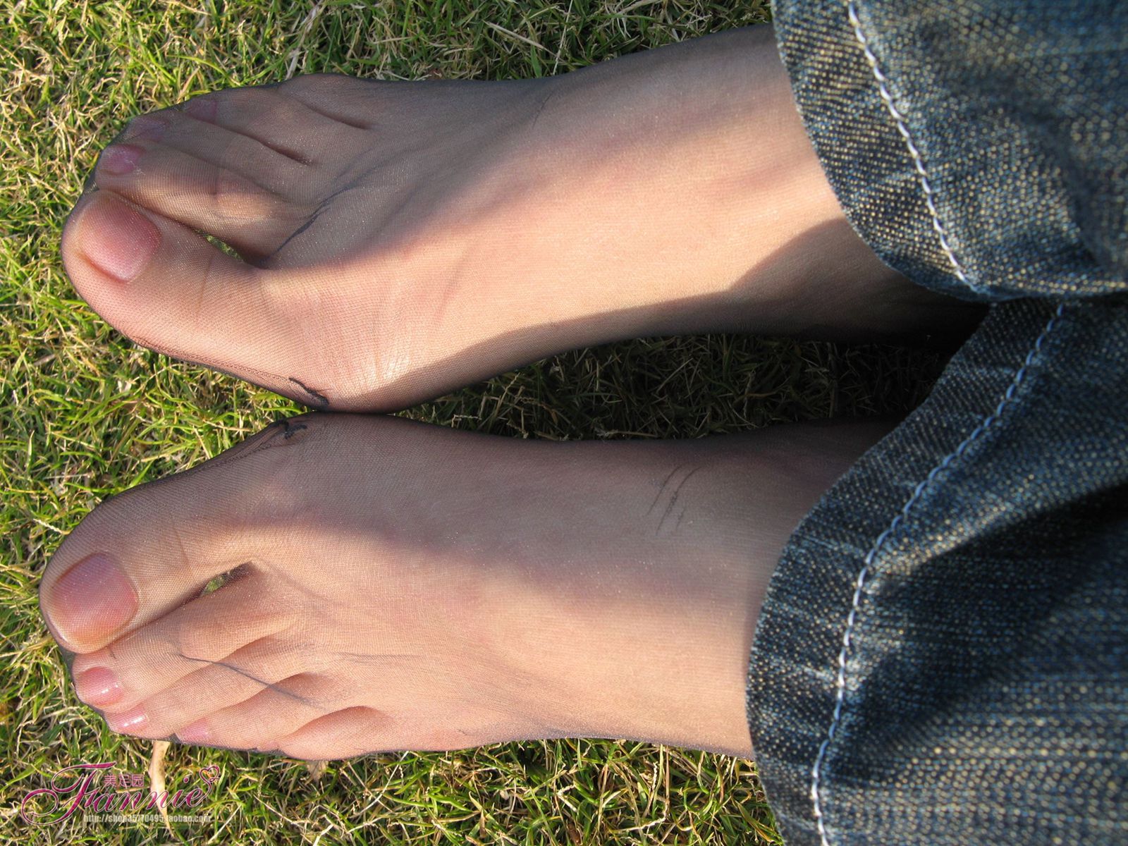 图片[69]-Fannie芬妮每足园 No.364 窃窃私语灰丝 [88P] – 速更版-美库