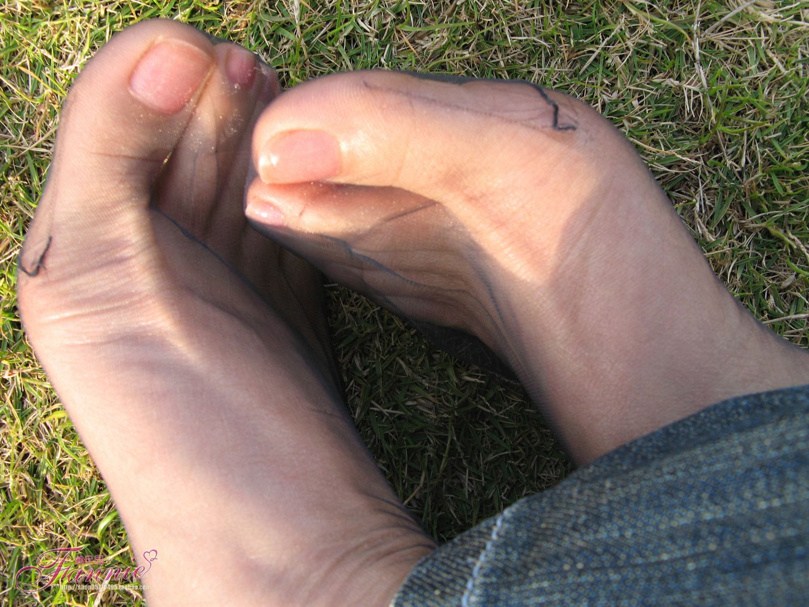 图片[71]-Fannie芬妮每足园 No.364 窃窃私语灰丝 [88P] – 速更版-美库