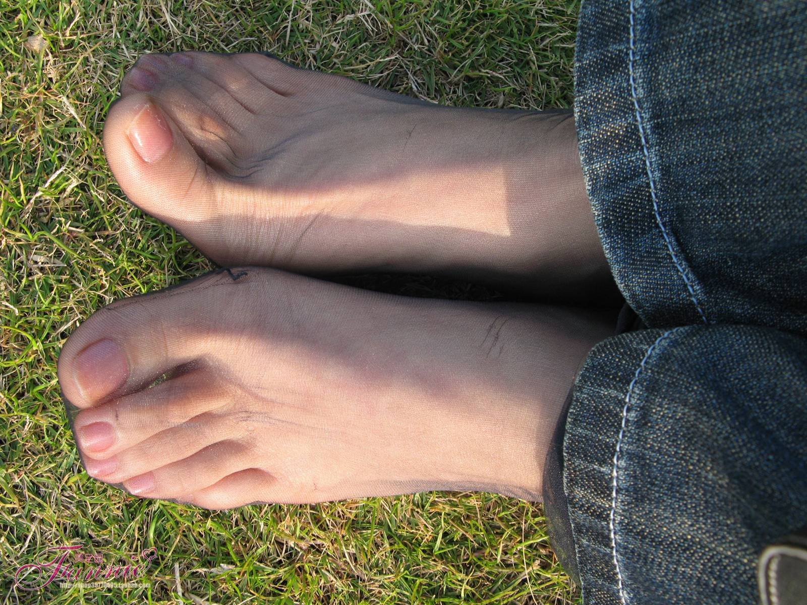 图片[75]-Fannie芬妮每足园 No.364 窃窃私语灰丝 [88P] – 速更版-美库