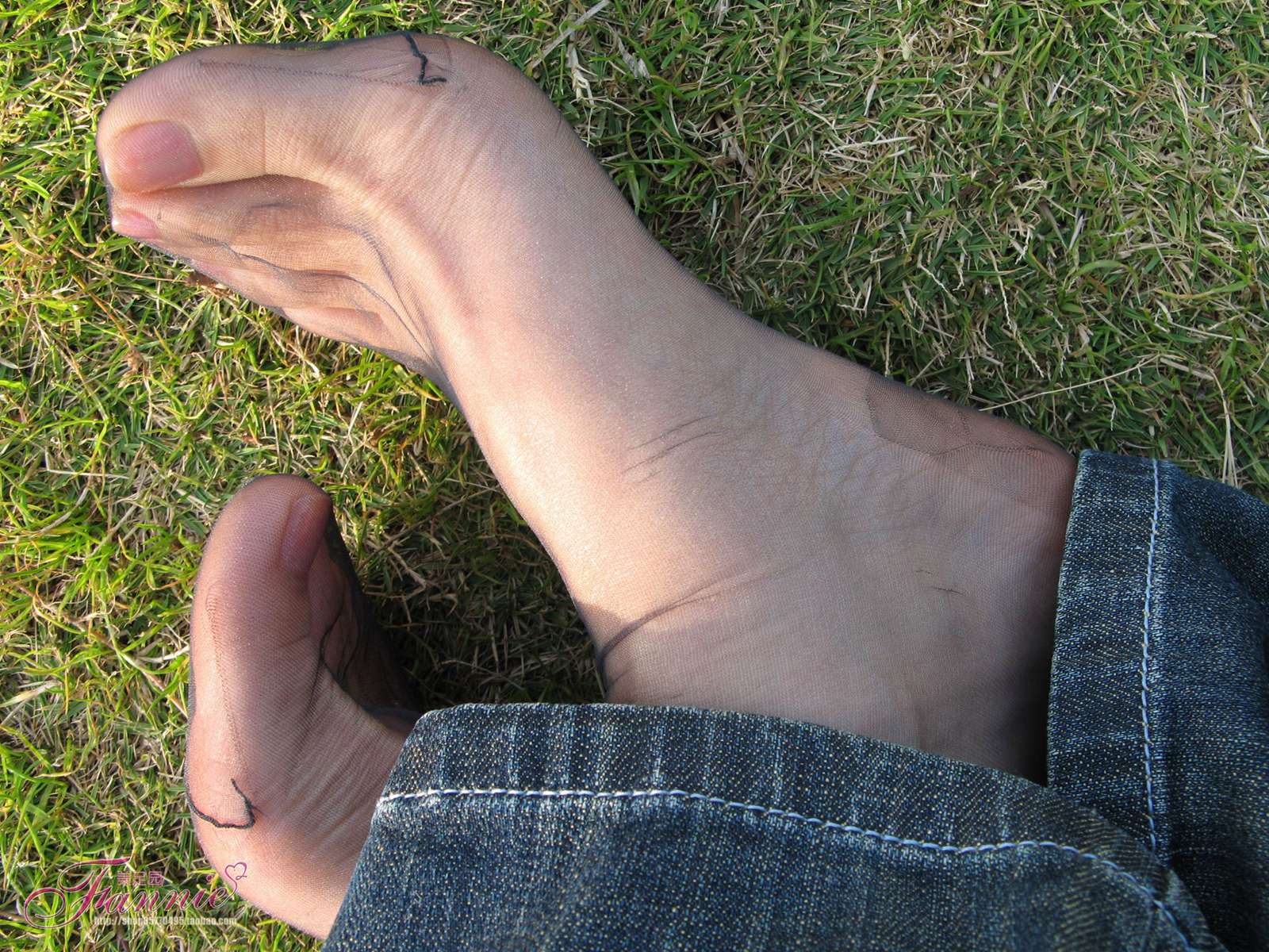 图片[76]-Fannie芬妮每足园 No.364 窃窃私语灰丝 [88P] – 速更版-美库