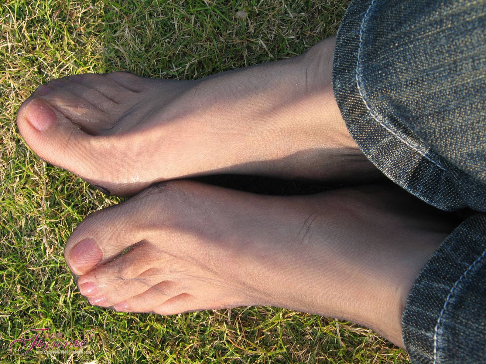 图片[79]-Fannie芬妮每足园 No.364 窃窃私语灰丝 [88P] – 速更版-美库