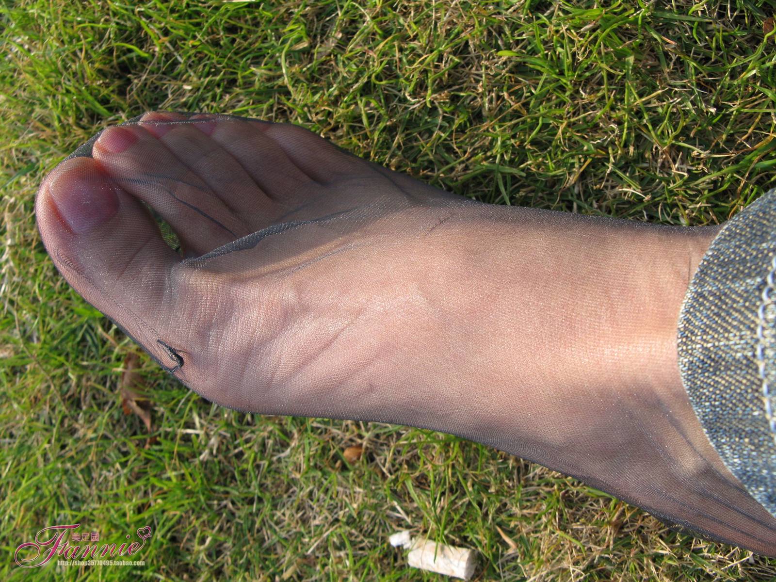 图片[89]-Fannie芬妮每足园 No.364 窃窃私语灰丝 [88P] – 速更版-美库