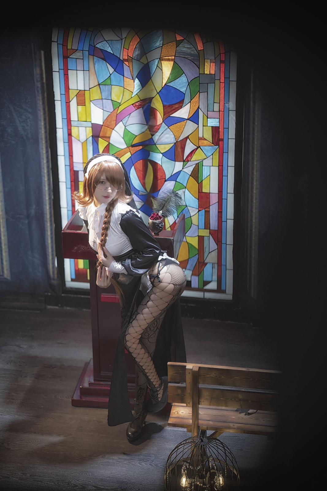 图片[13]-阿包也是兔娘  加冕图 修女[26P] – 速更版-美库