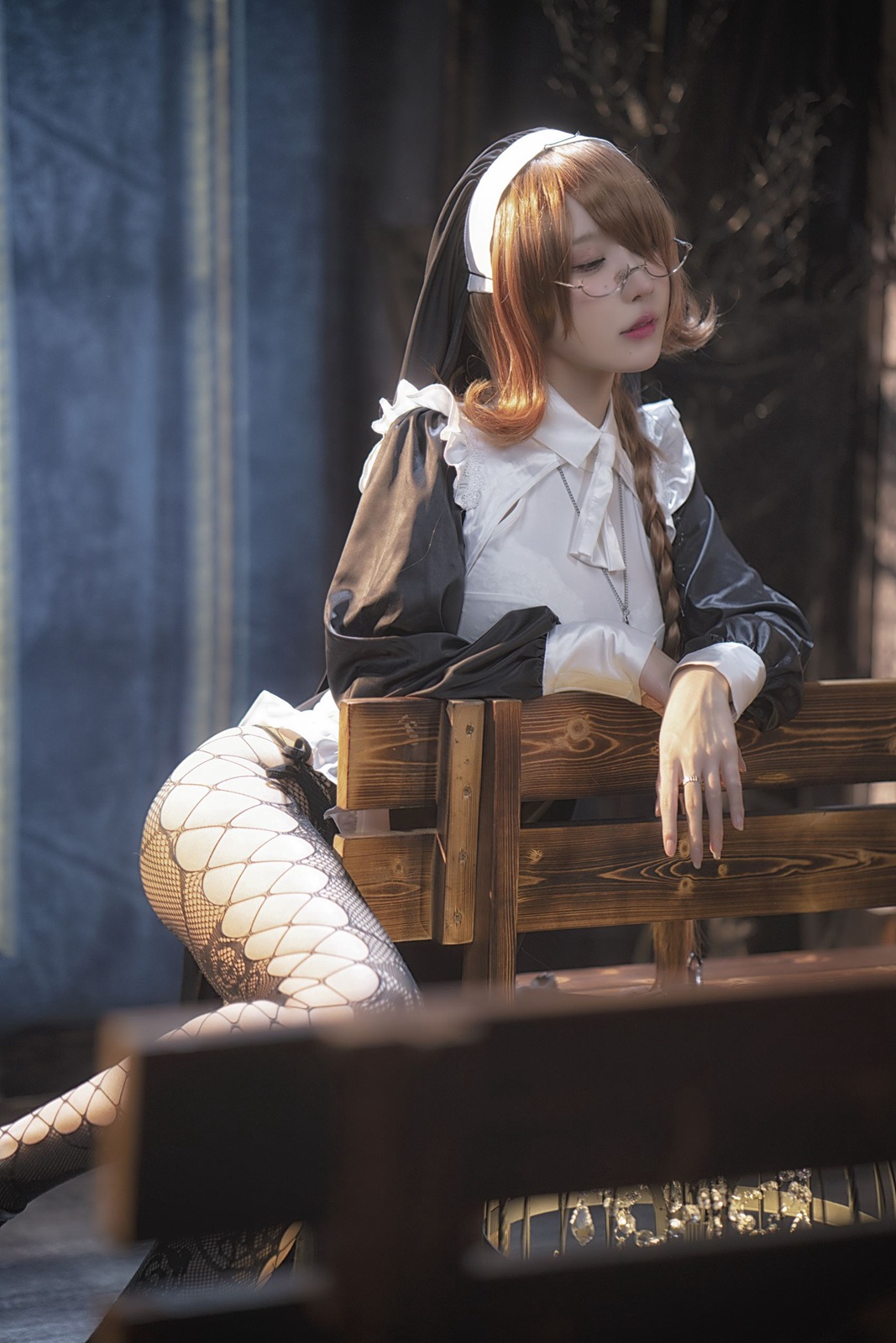 图片[25]-阿包也是兔娘  加冕图 修女[26P] – 速更版-美库