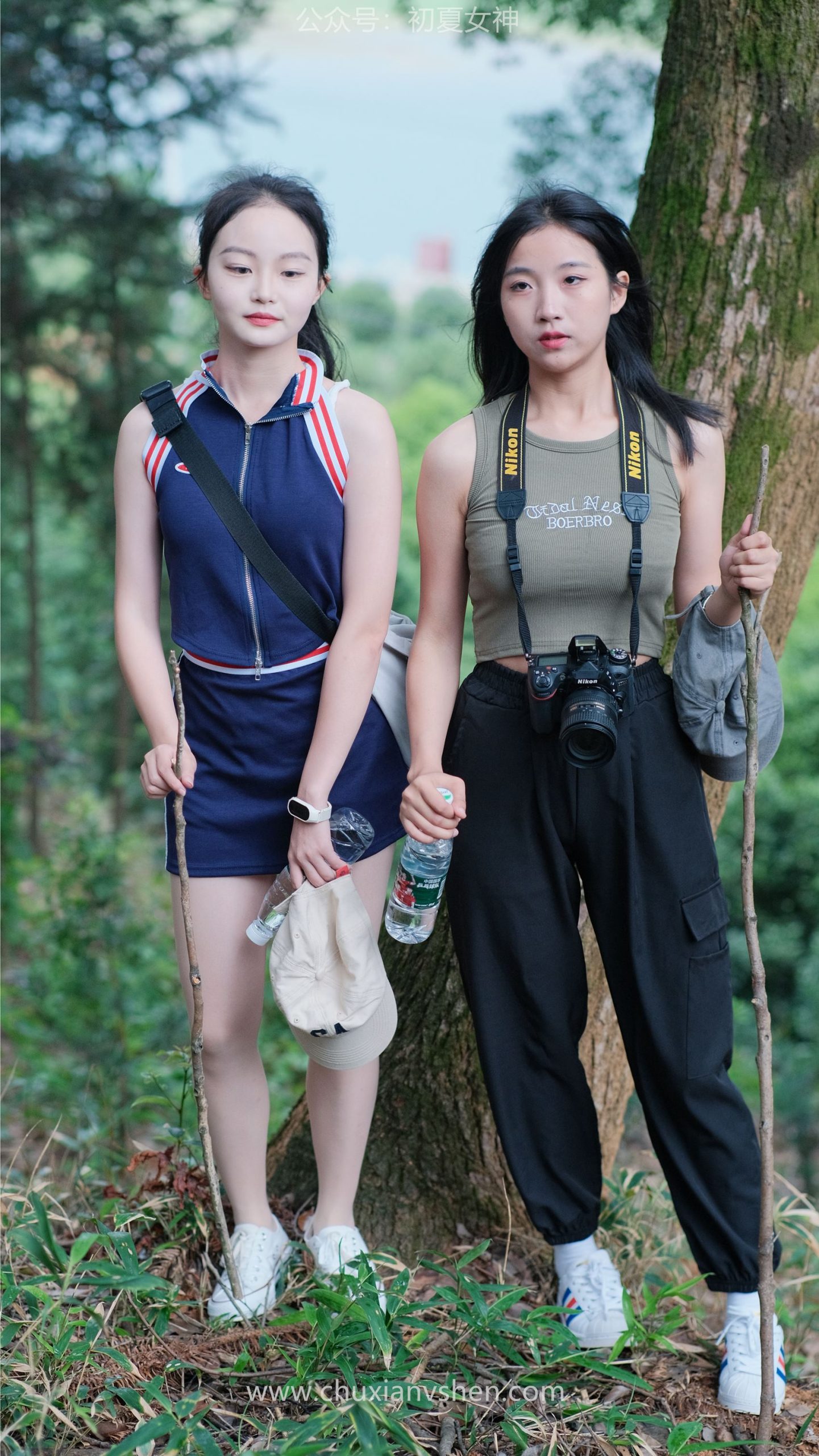 图片[16]-[初夏女神] NO.095 点点&双双~《姐妹出行》夏季登山记 [163P] – 速更版-美库