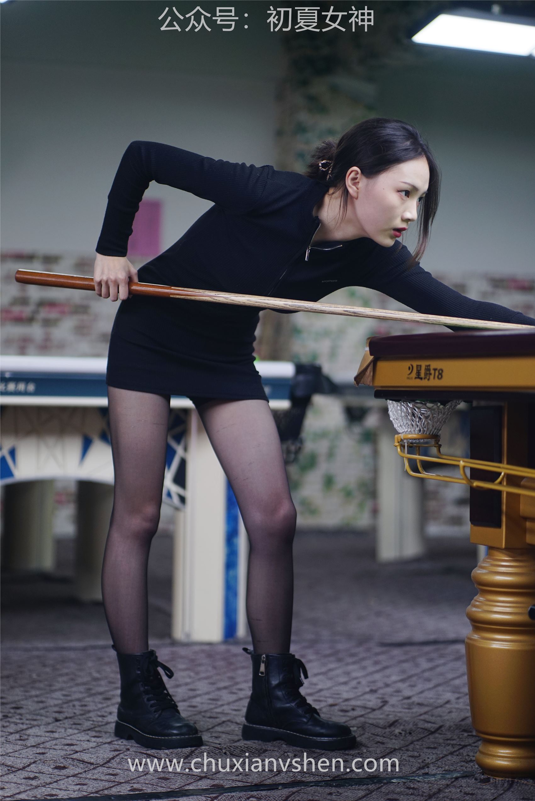 图片[12]-[初夏女神] NO.096 大发&点点~《姐妹同台》行不行台球桌碰一碰 [133P] – 速更版-美库