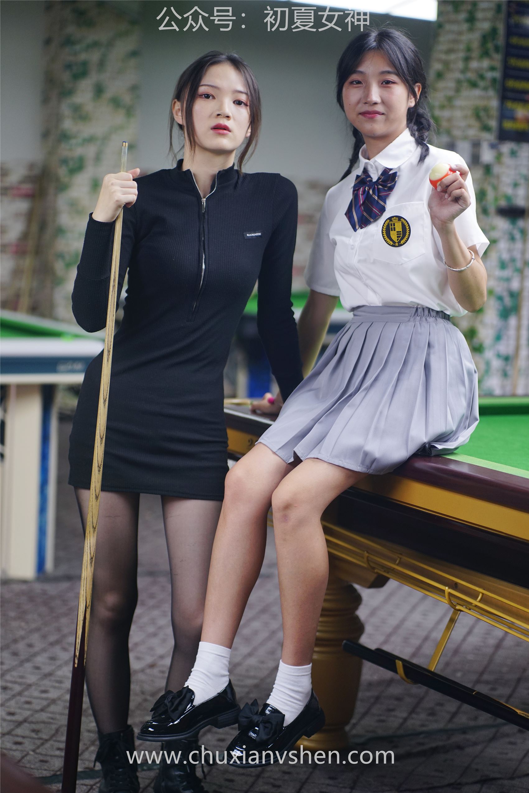 图片[40]-[初夏女神] NO.096 大发&点点~《姐妹同台》行不行台球桌碰一碰 [133P] – 速更版-美库