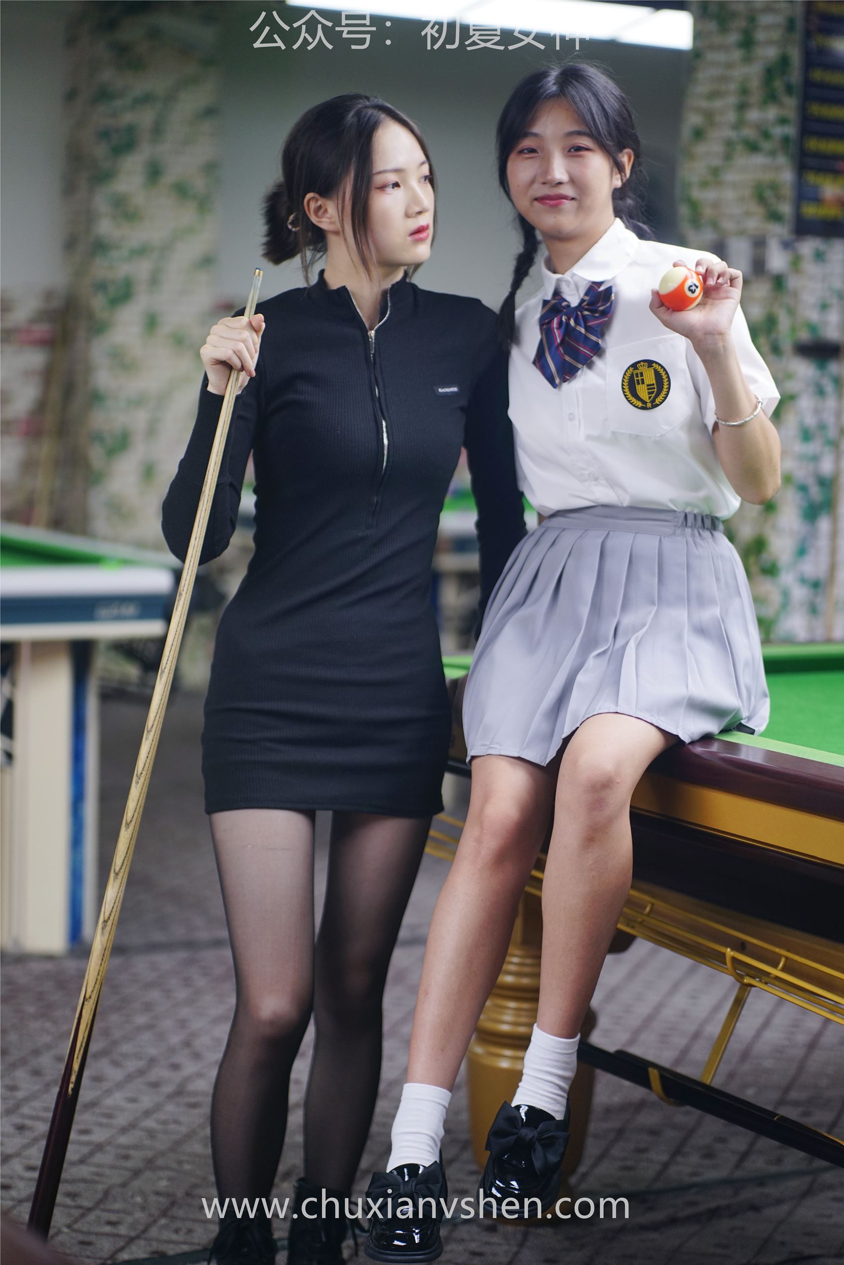 图片[42]-[初夏女神] NO.096 大发&点点~《姐妹同台》行不行台球桌碰一碰 [133P] – 速更版-美库