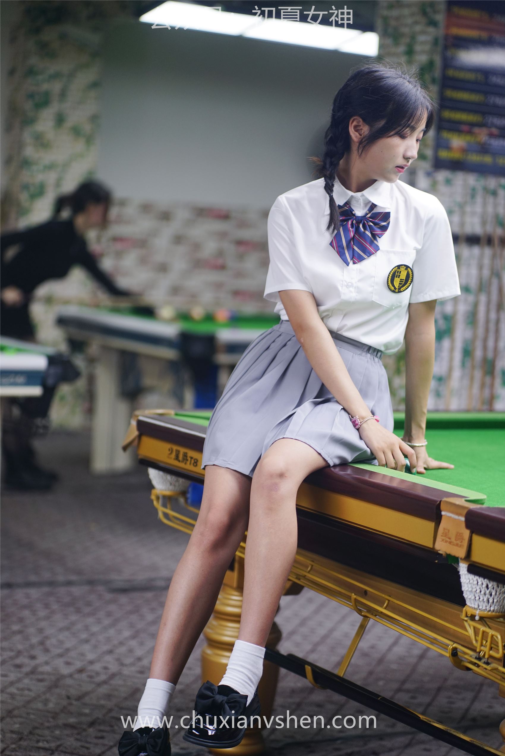 图片[47]-[初夏女神] NO.096 大发&点点~《姐妹同台》行不行台球桌碰一碰 [133P] – 速更版-美库