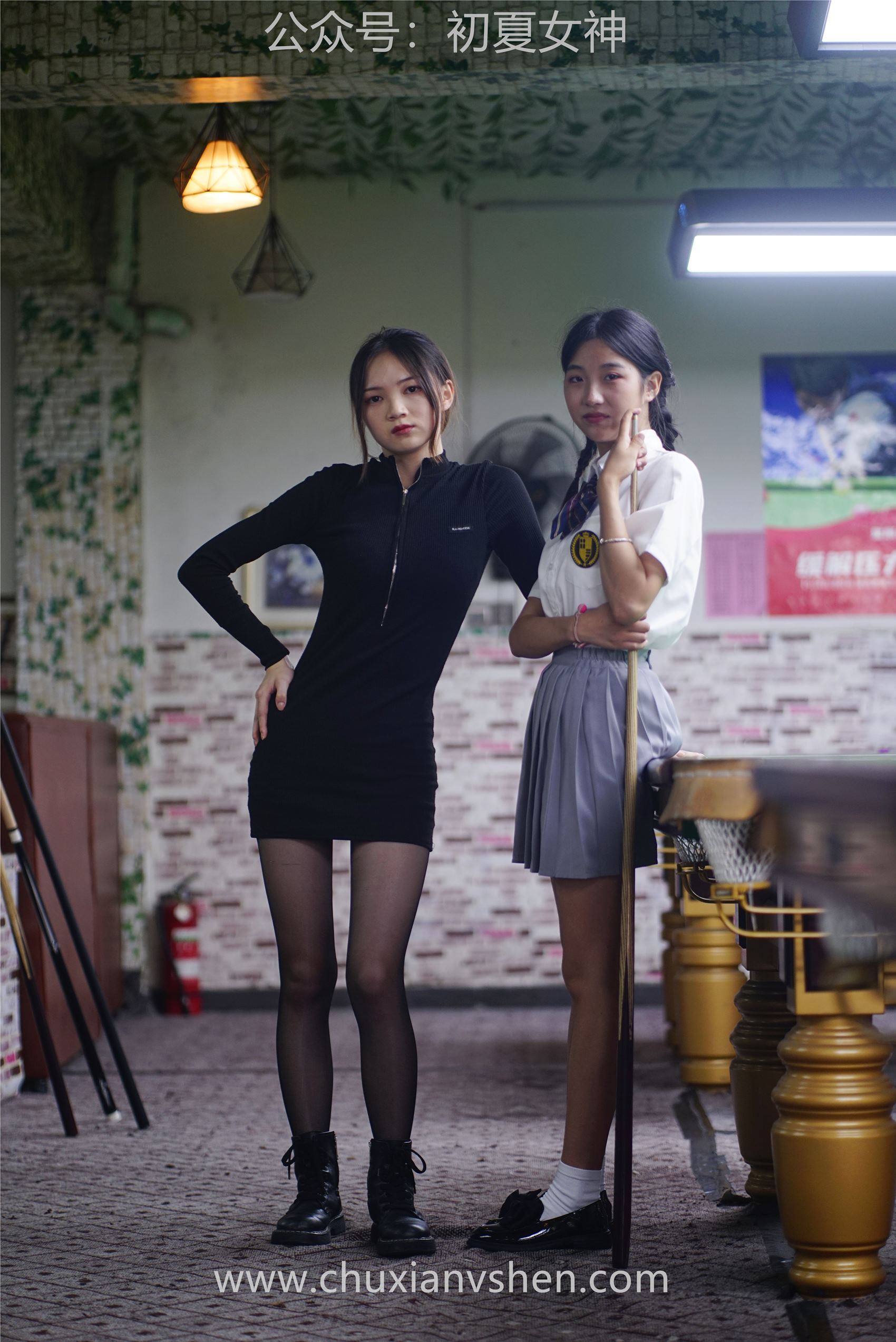 图片[61]-[初夏女神] NO.096 大发&点点~《姐妹同台》行不行台球桌碰一碰 [133P] – 速更版-美库