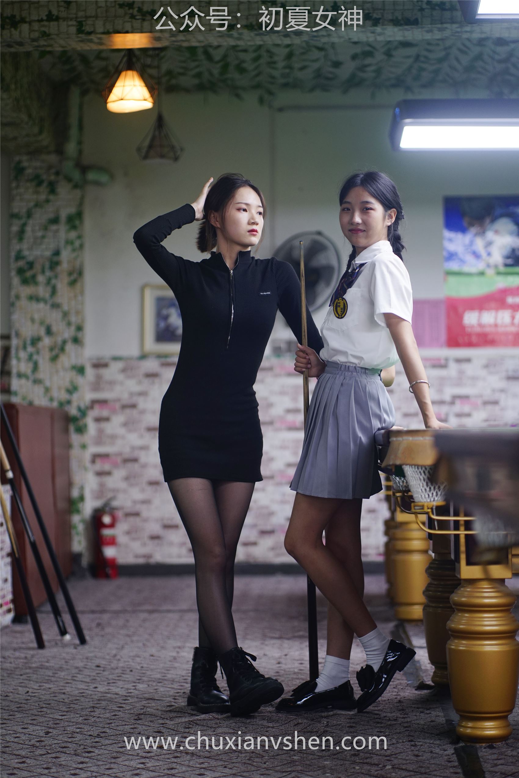 图片[63]-[初夏女神] NO.096 大发&点点~《姐妹同台》行不行台球桌碰一碰 [133P] – 速更版-美库