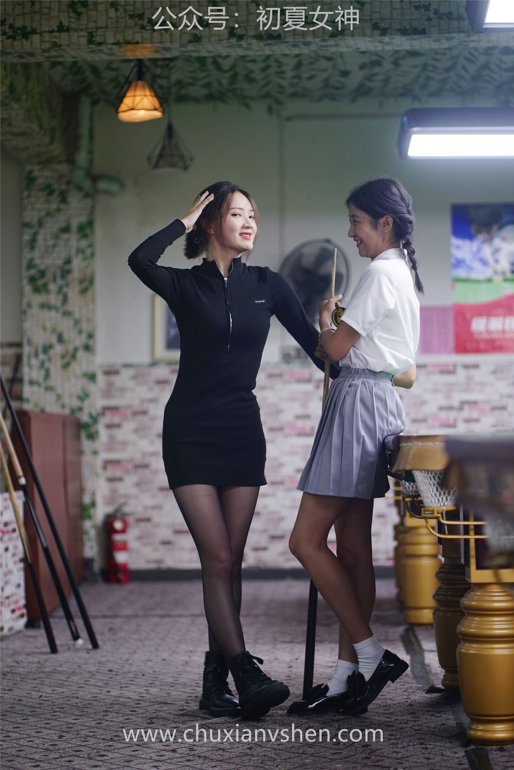 图片[64]-[初夏女神] NO.096 大发&点点~《姐妹同台》行不行台球桌碰一碰 [133P] – 速更版-美库