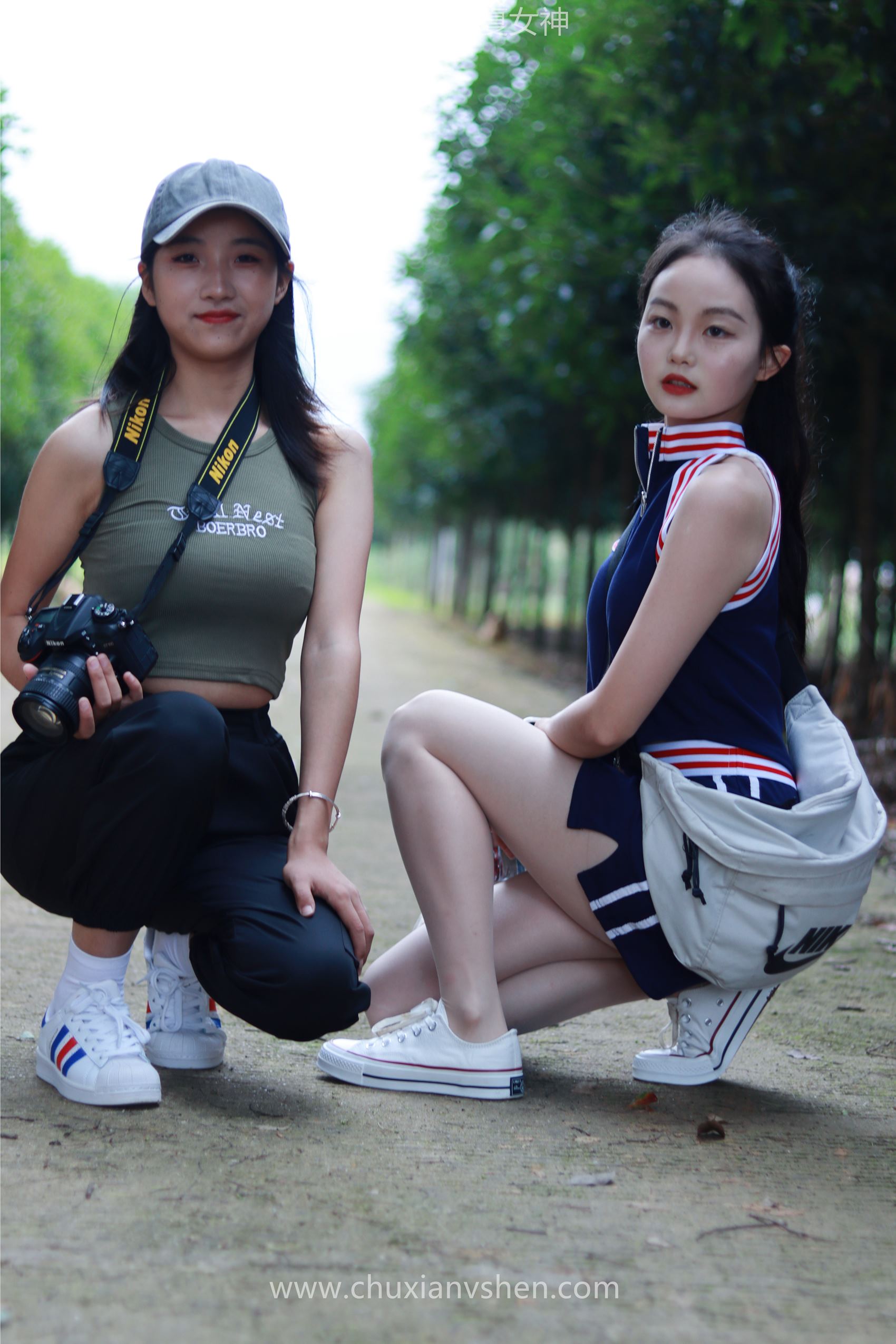 图片[73]-[初夏女神] NO.095 点点&双双~《姐妹出行》夏季登山记 [163P] – 速更版-美库