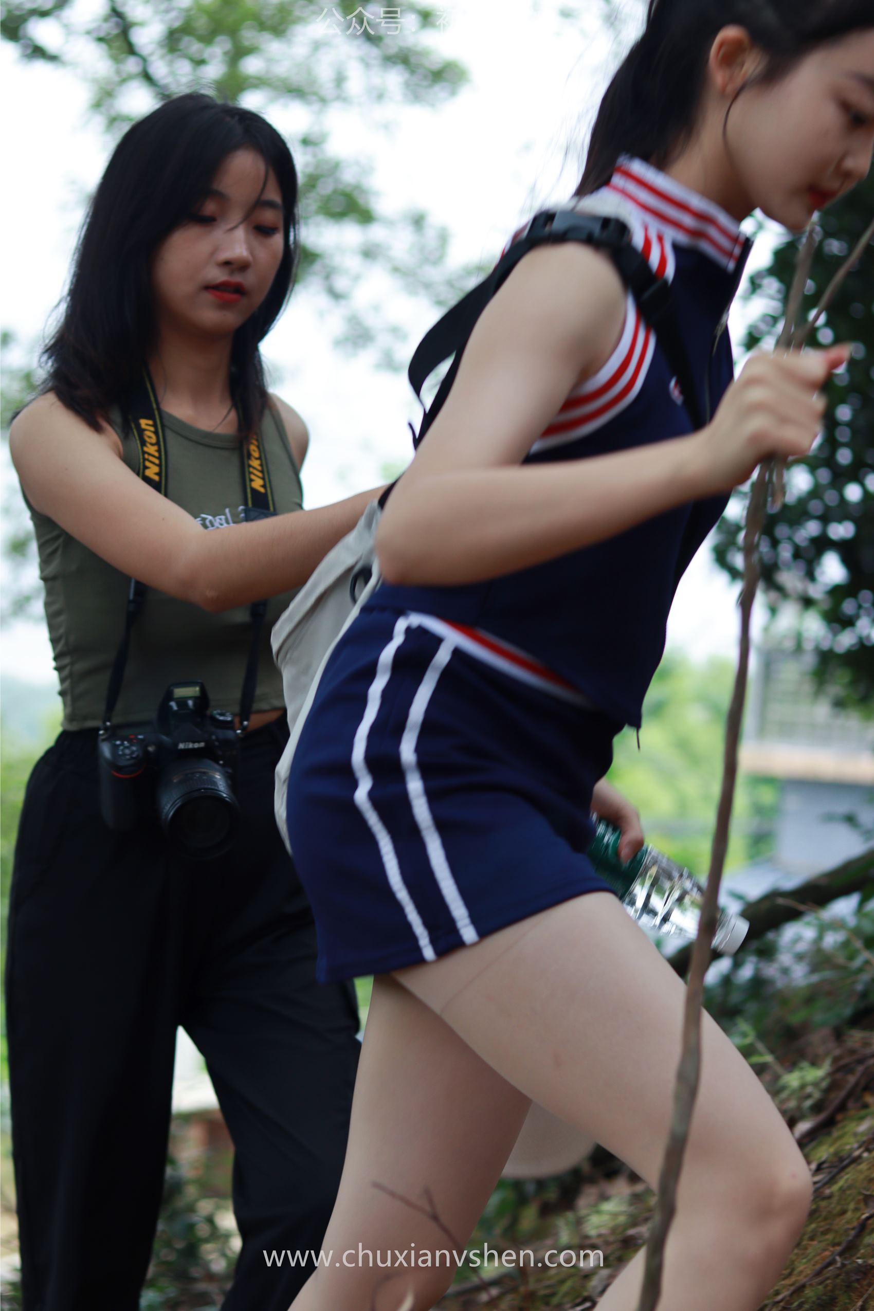 图片[84]-[初夏女神] NO.095 点点&双双~《姐妹出行》夏季登山记 [163P] – 速更版-美库