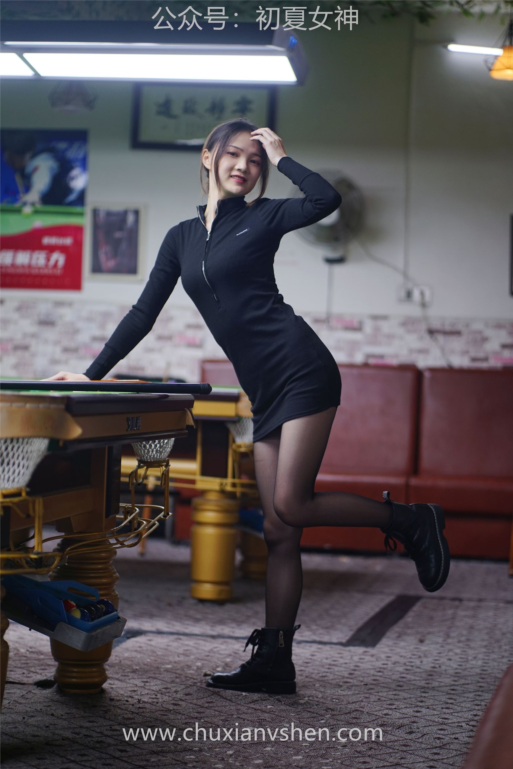 图片[90]-[初夏女神] NO.096 大发&点点~《姐妹同台》行不行台球桌碰一碰 [133P] – 速更版-美库