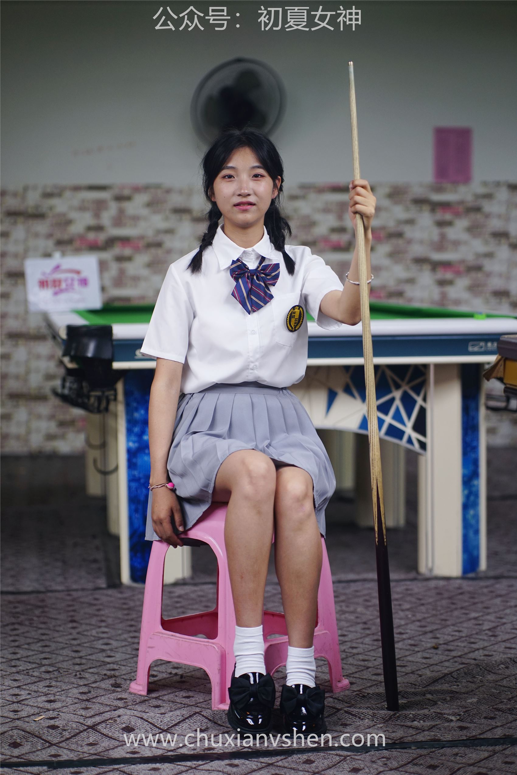 图片[101]-[初夏女神] NO.096 大发&点点~《姐妹同台》行不行台球桌碰一碰 [133P] – 速更版-美库