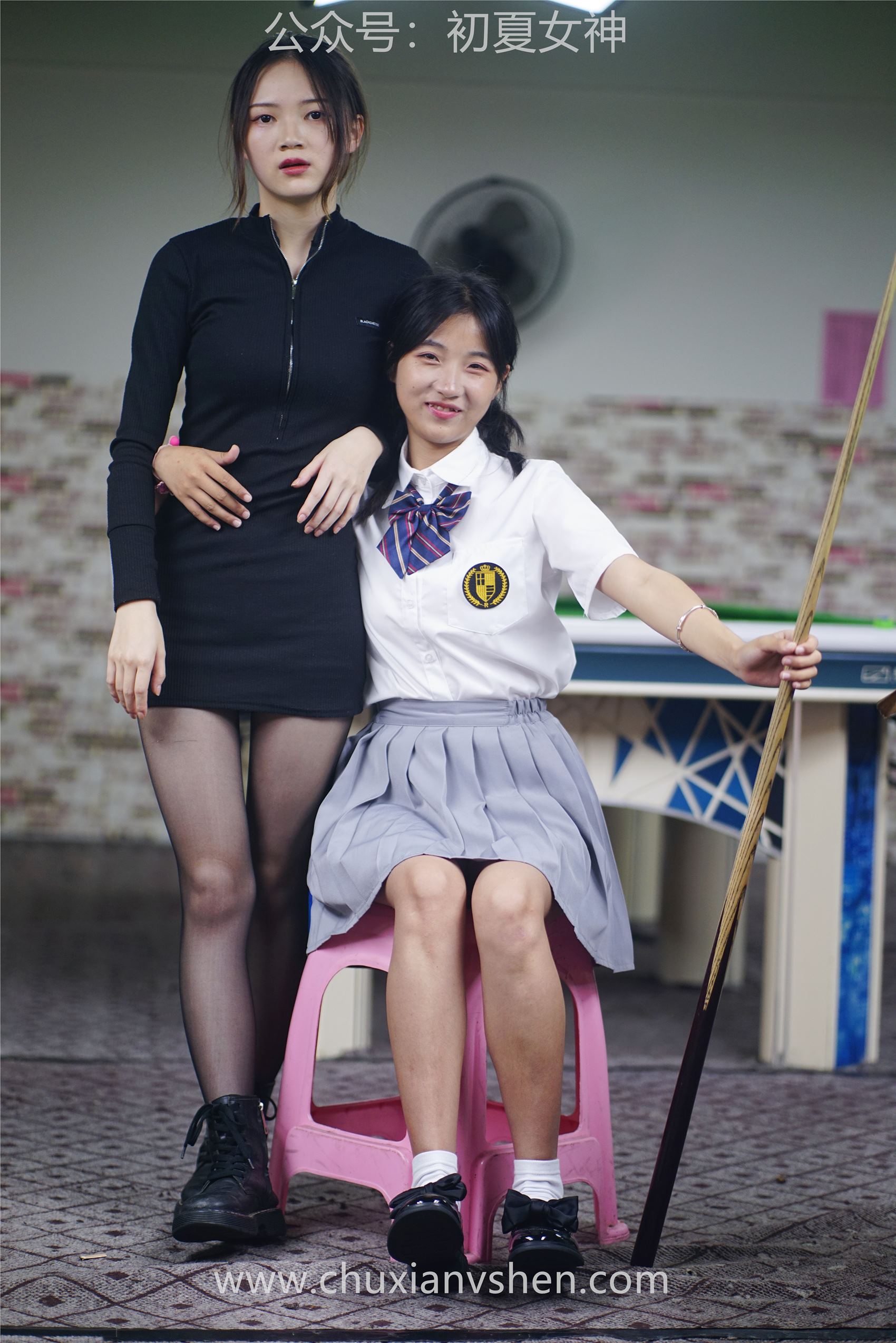 图片[103]-[初夏女神] NO.096 大发&点点~《姐妹同台》行不行台球桌碰一碰 [133P] – 速更版-美库