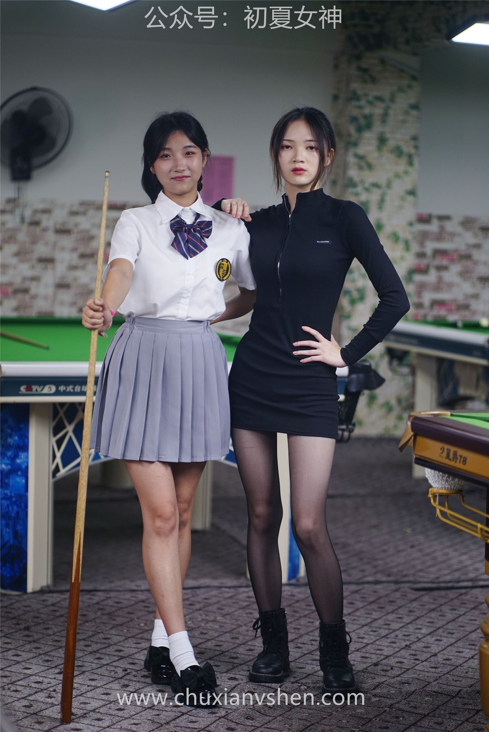 图片[133]-[初夏女神] NO.096 大发&点点~《姐妹同台》行不行台球桌碰一碰 [133P] – 速更版-美库