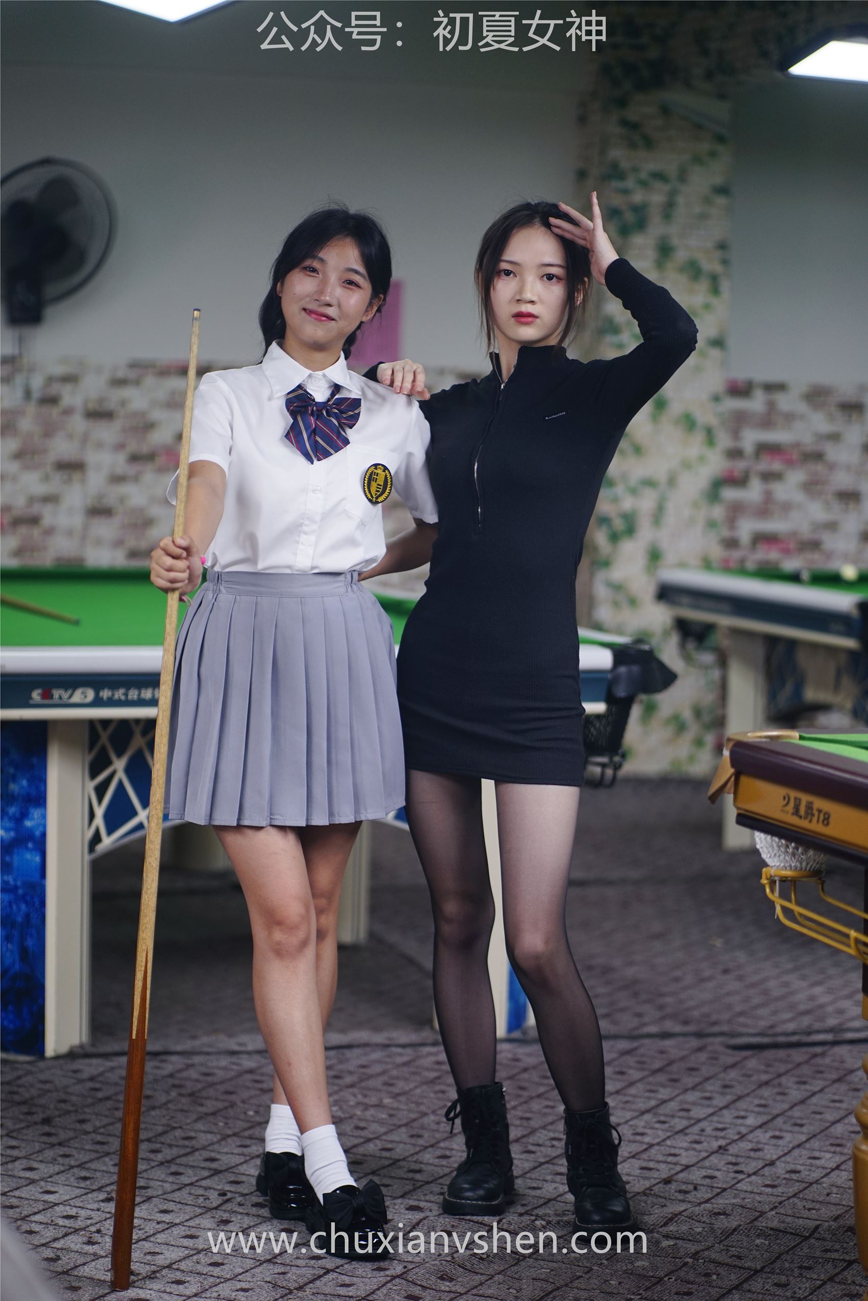 图片[134]-[初夏女神] NO.096 大发&点点~《姐妹同台》行不行台球桌碰一碰 [133P] – 速更版-美库