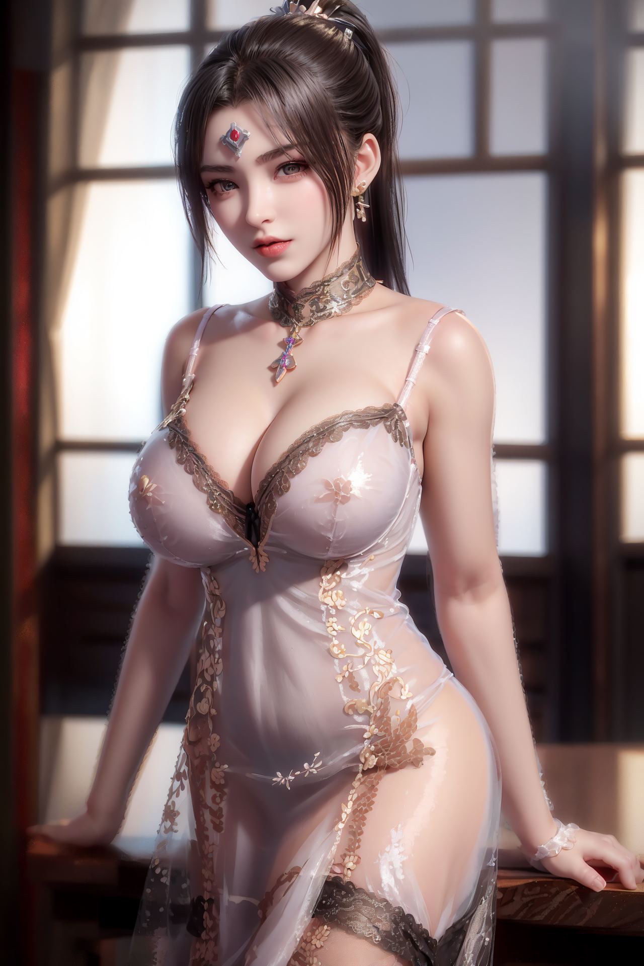 图片[10]-AI绘画 178 紫川-流风霜蕾丝[49P] – 速更版-美库